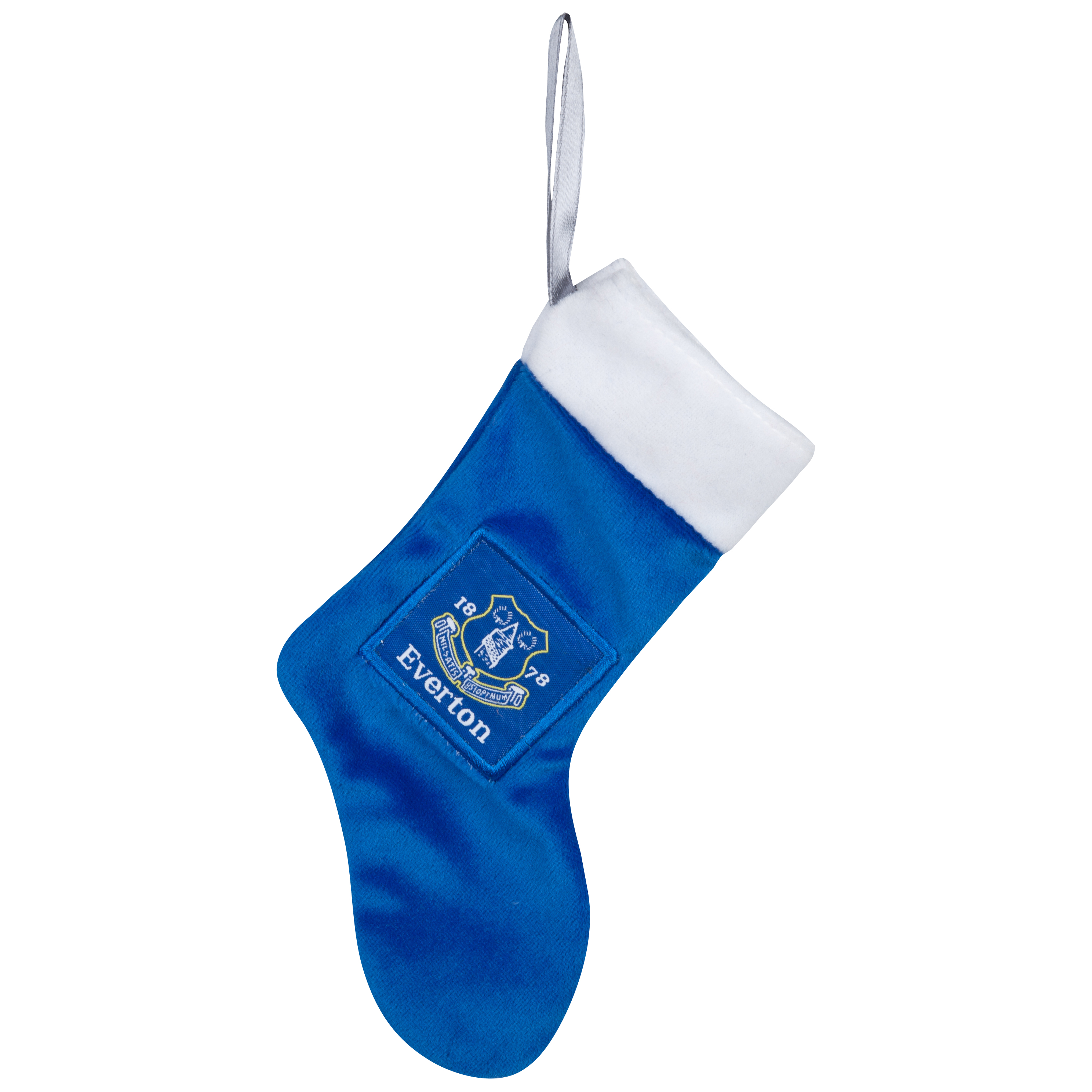 Everton Plush Stocking Ornament