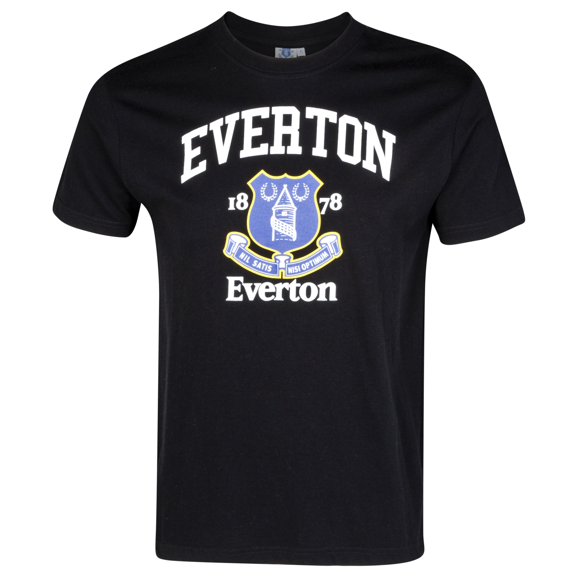 Everton Essential Faith Graphic T-Shirt - Black - Older Boys