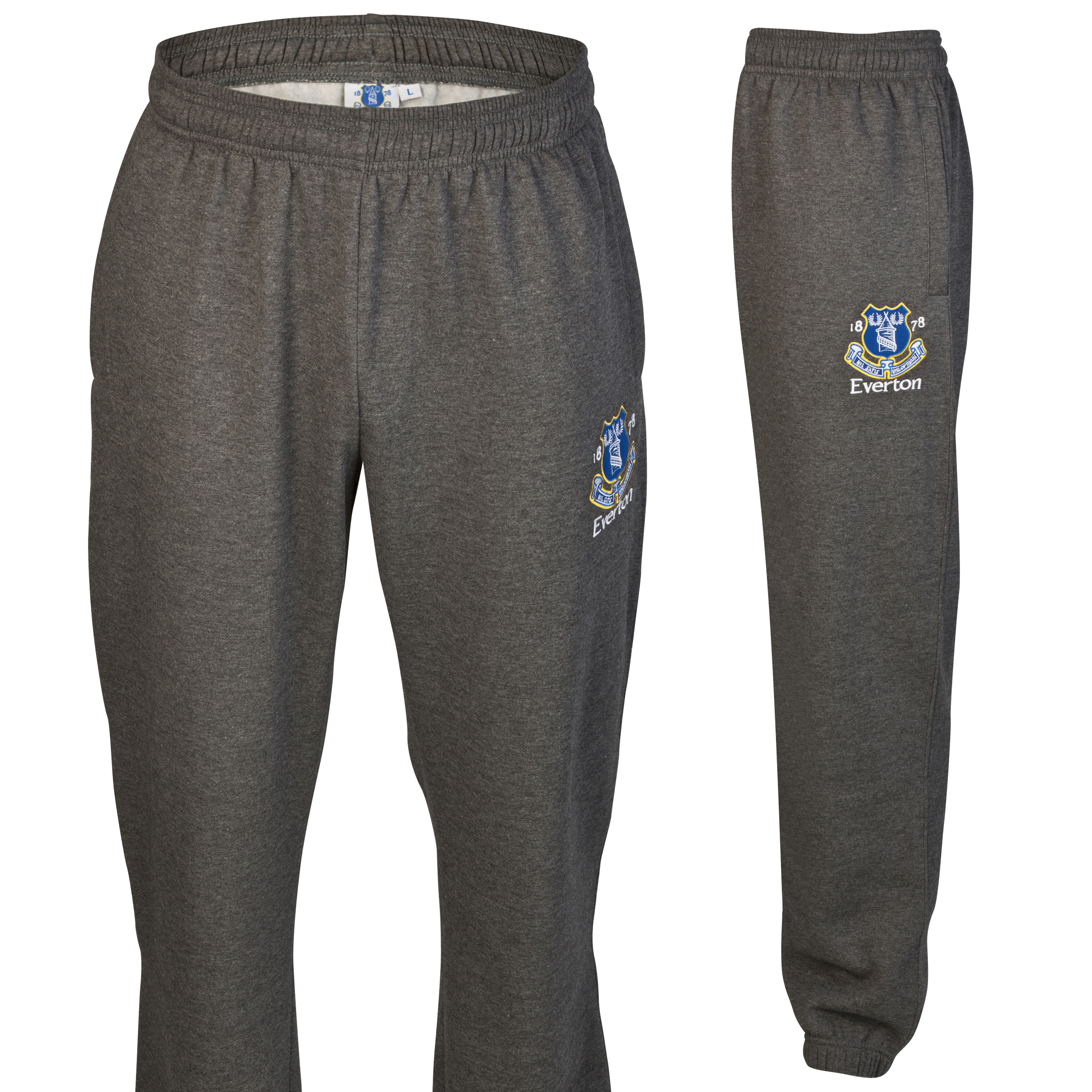 Everton Essential Jump Jog Pants - Charcoal Marl - Older Boys