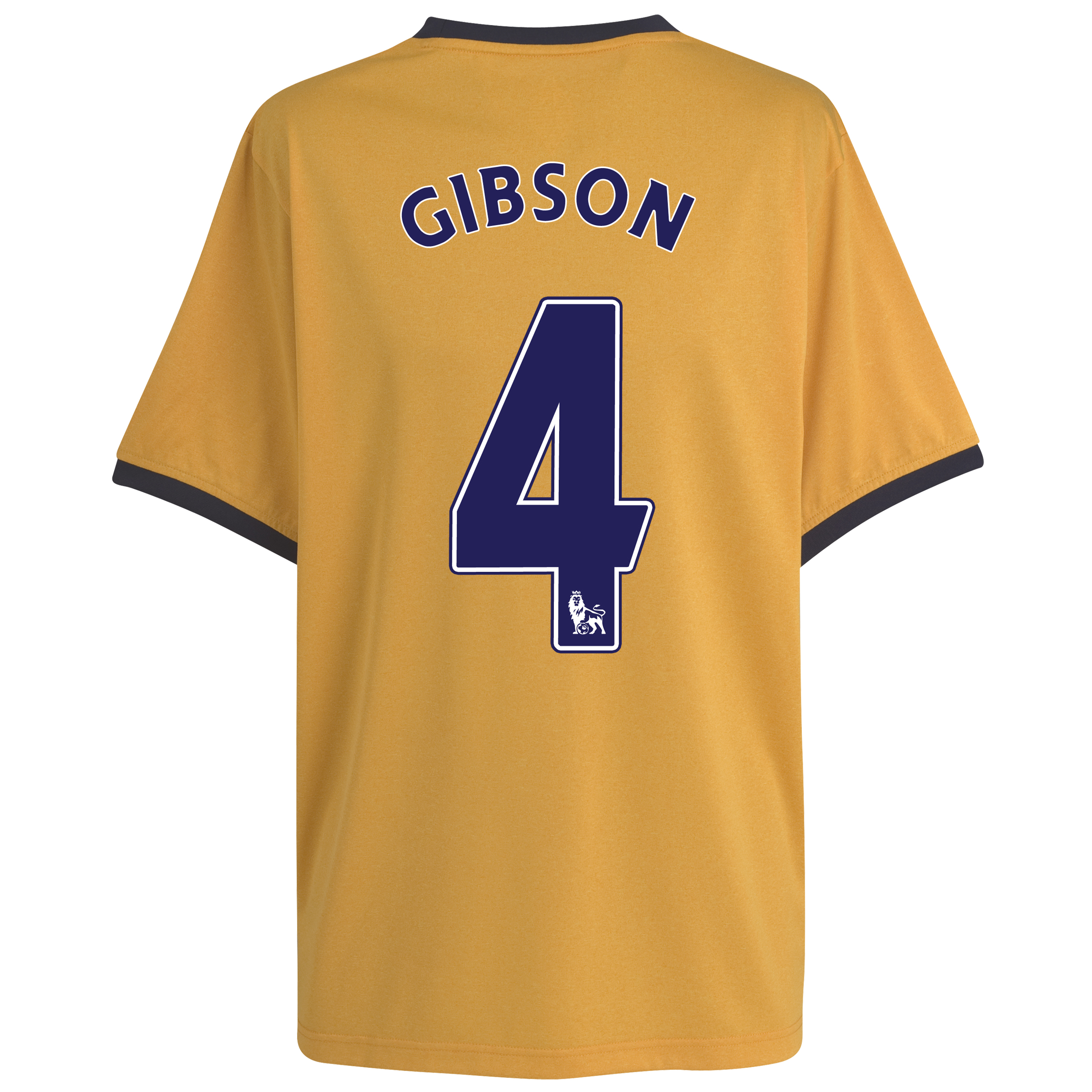 Everton Away Shirt 2011~12 with Gibson 4 printing