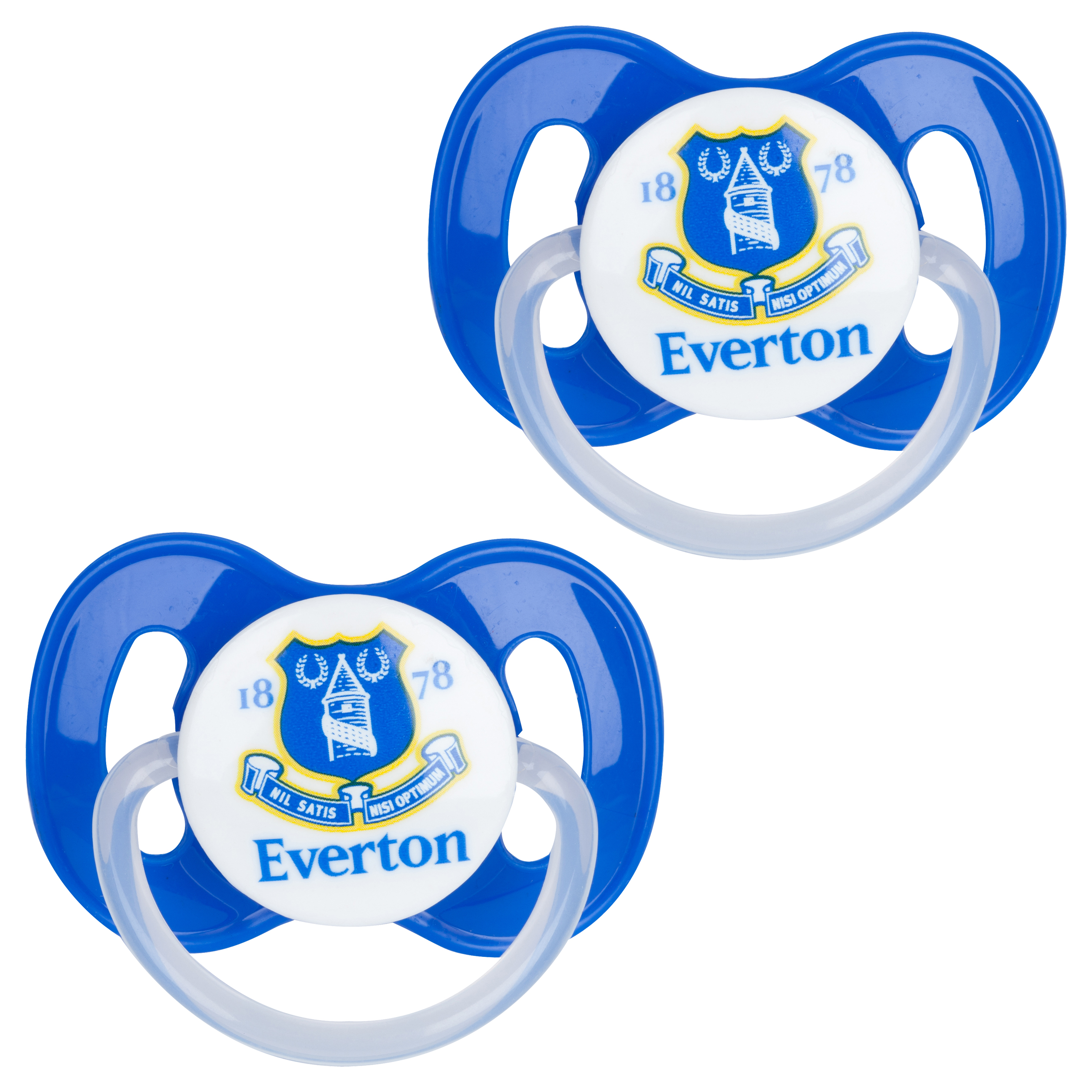 Everton 2 Pack Soothers