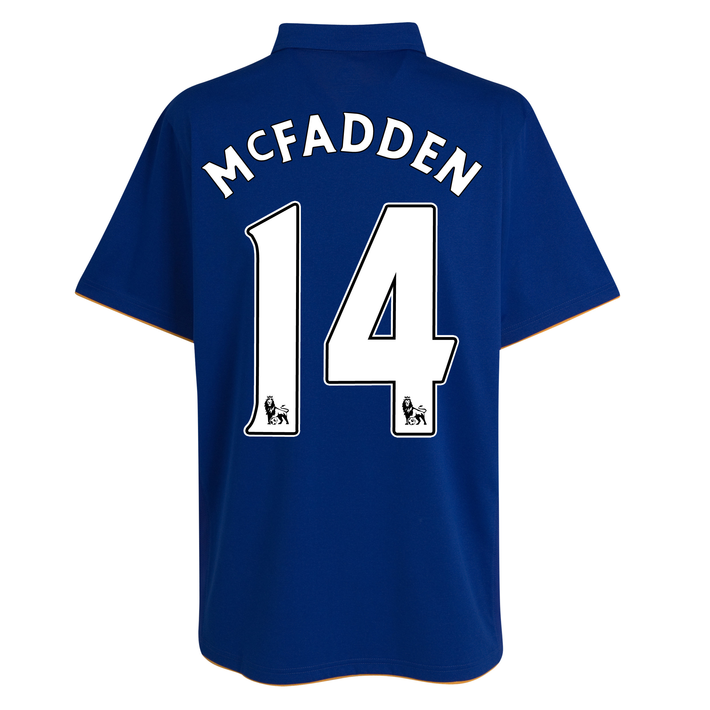 Everton Home Shirt 2011~12 with McFadden 14 printing