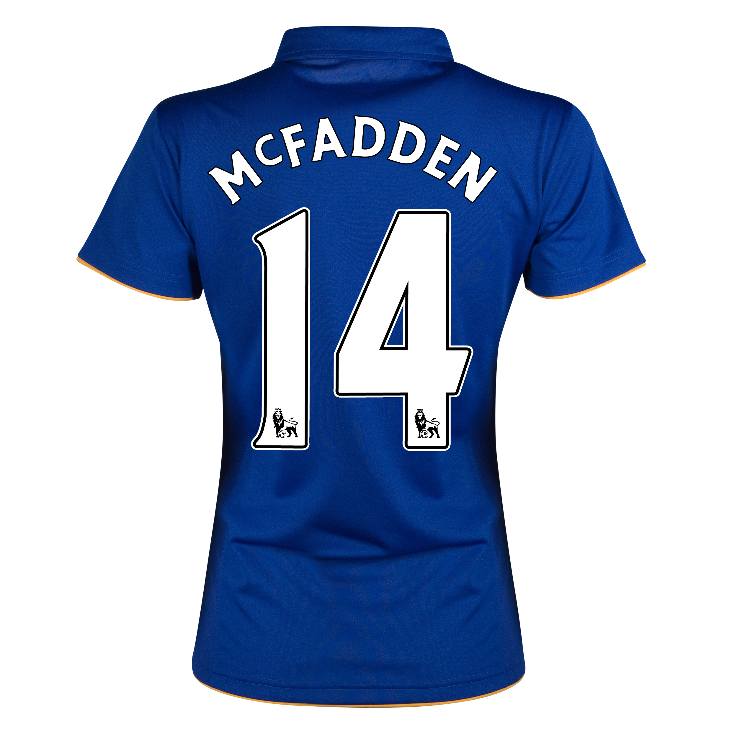 Everton Home Shirt 2011/12 - Womens with McFadden 14 printing