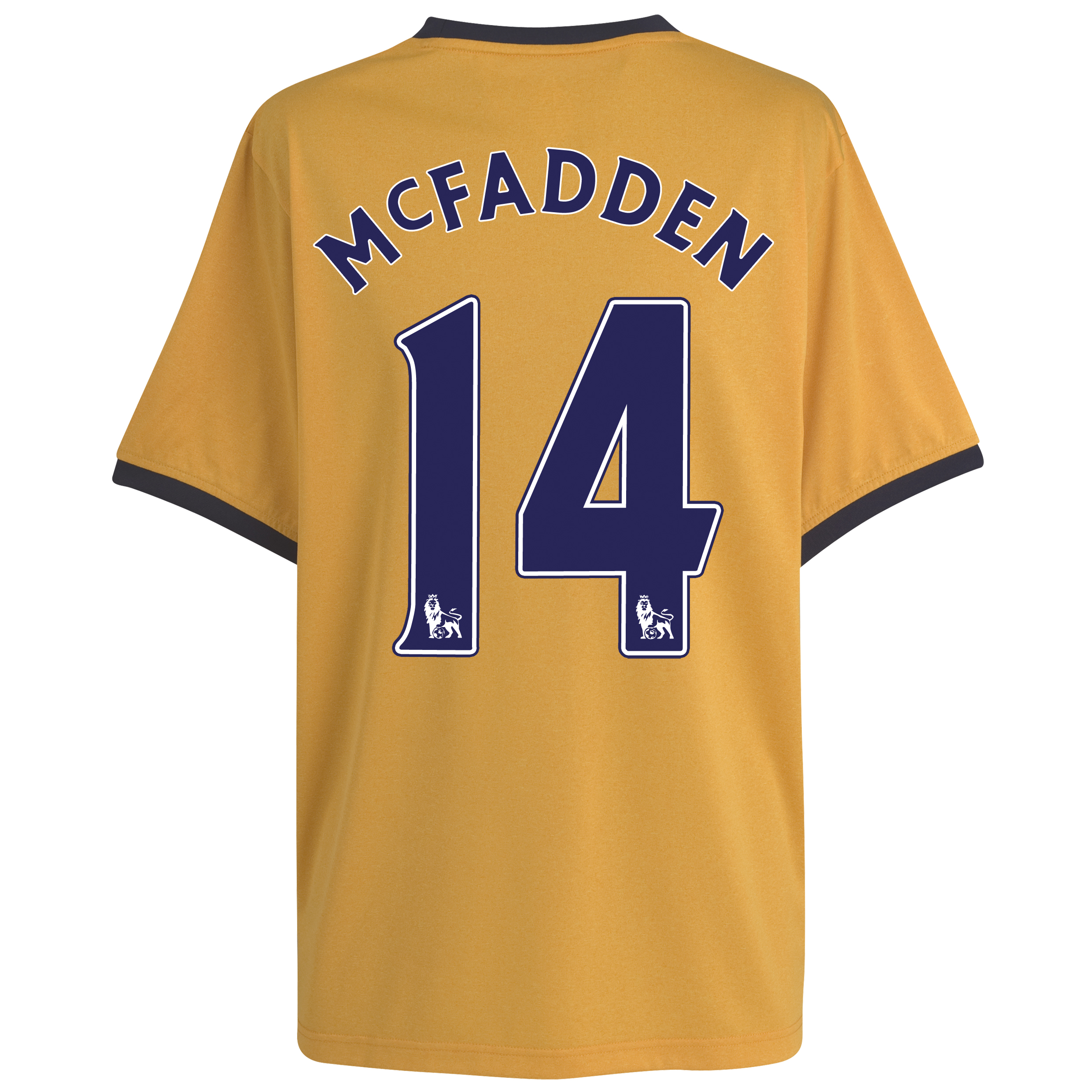 <br>Everton Away Shirt 2011/12 with McFadden 14 printing
