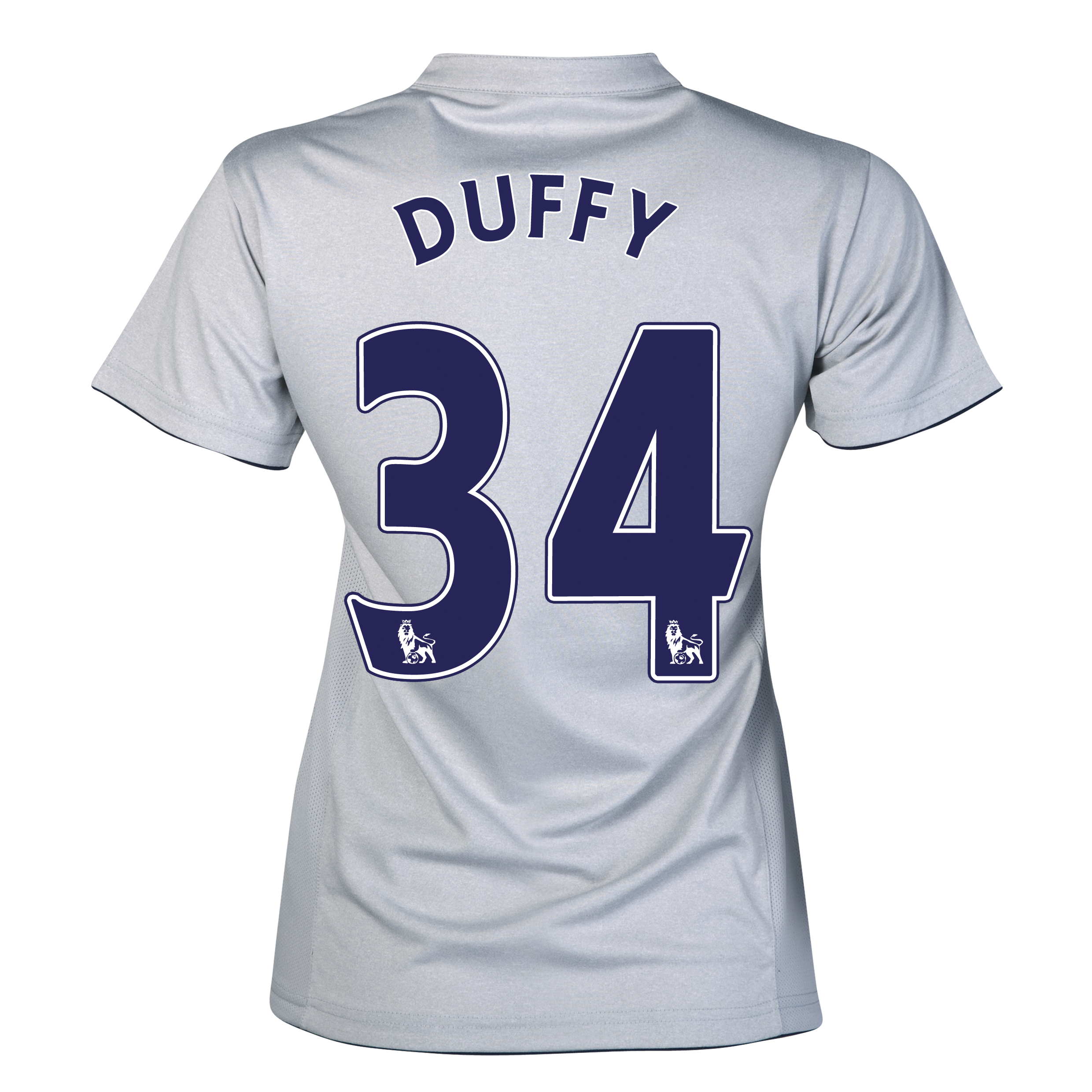 Everton 3rd Shirt 2011-12 -  Womens with Duffy 34 printing