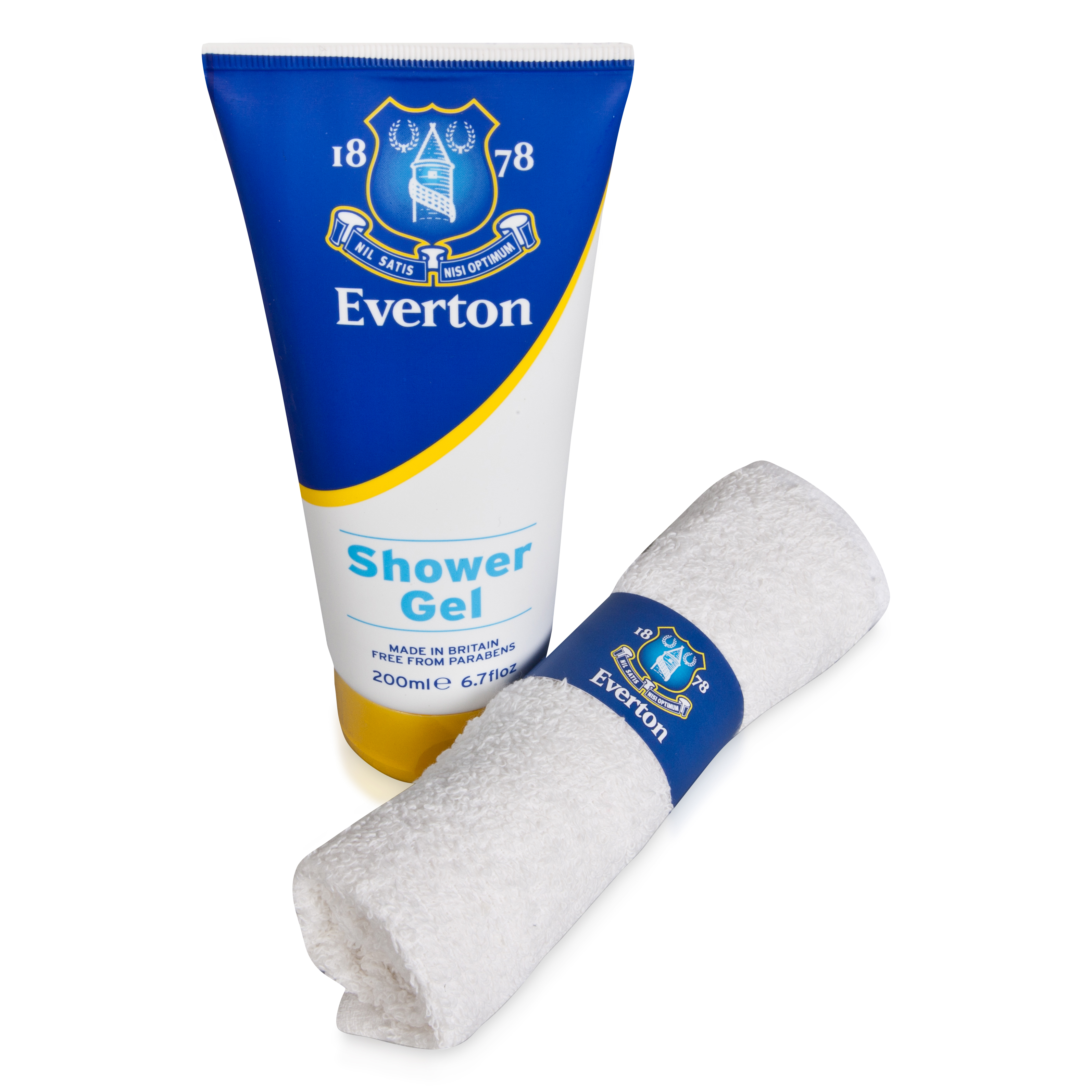Everton Shower Gel and Face Cloth Gift Set