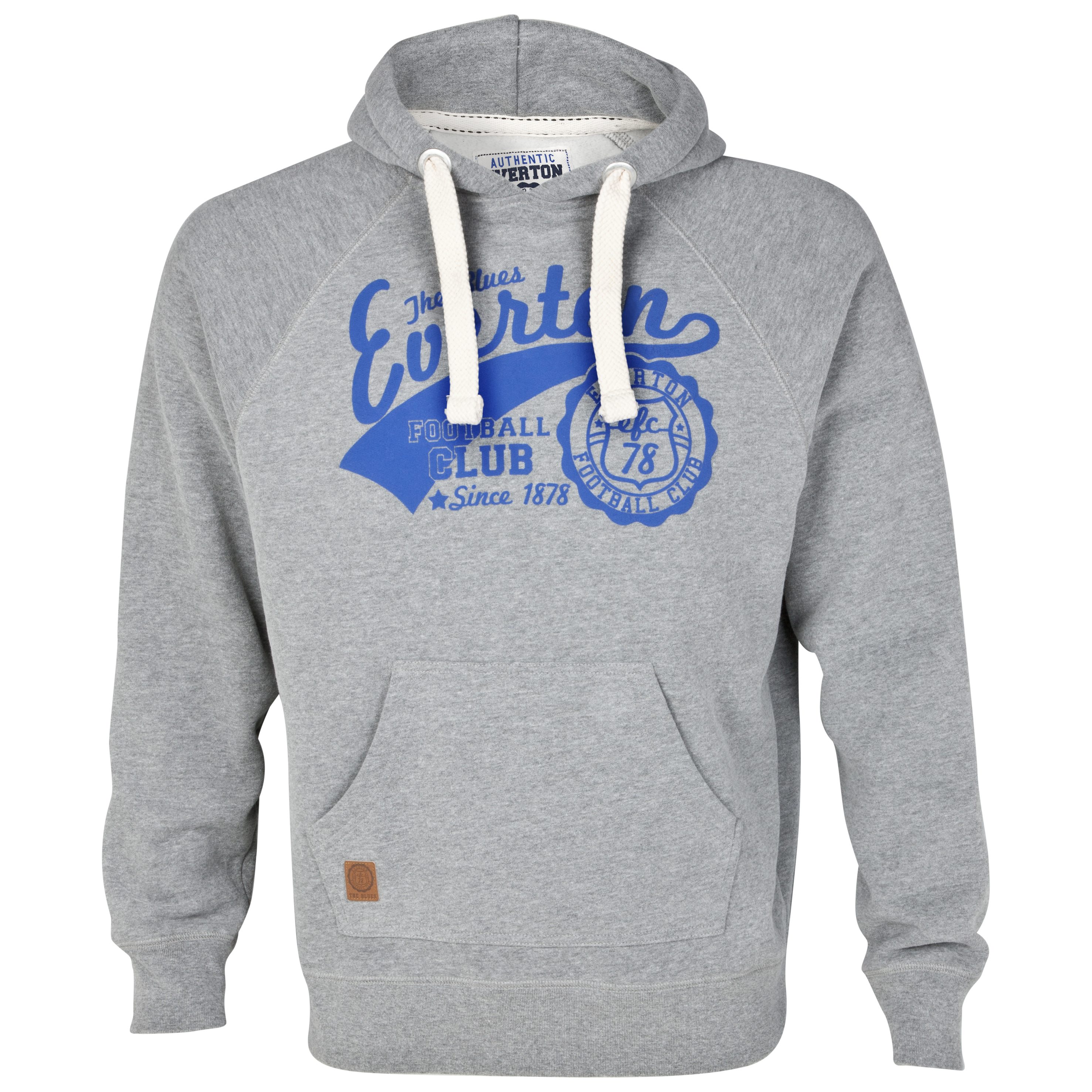 Everton Stateside Hoodie - Grey Marl