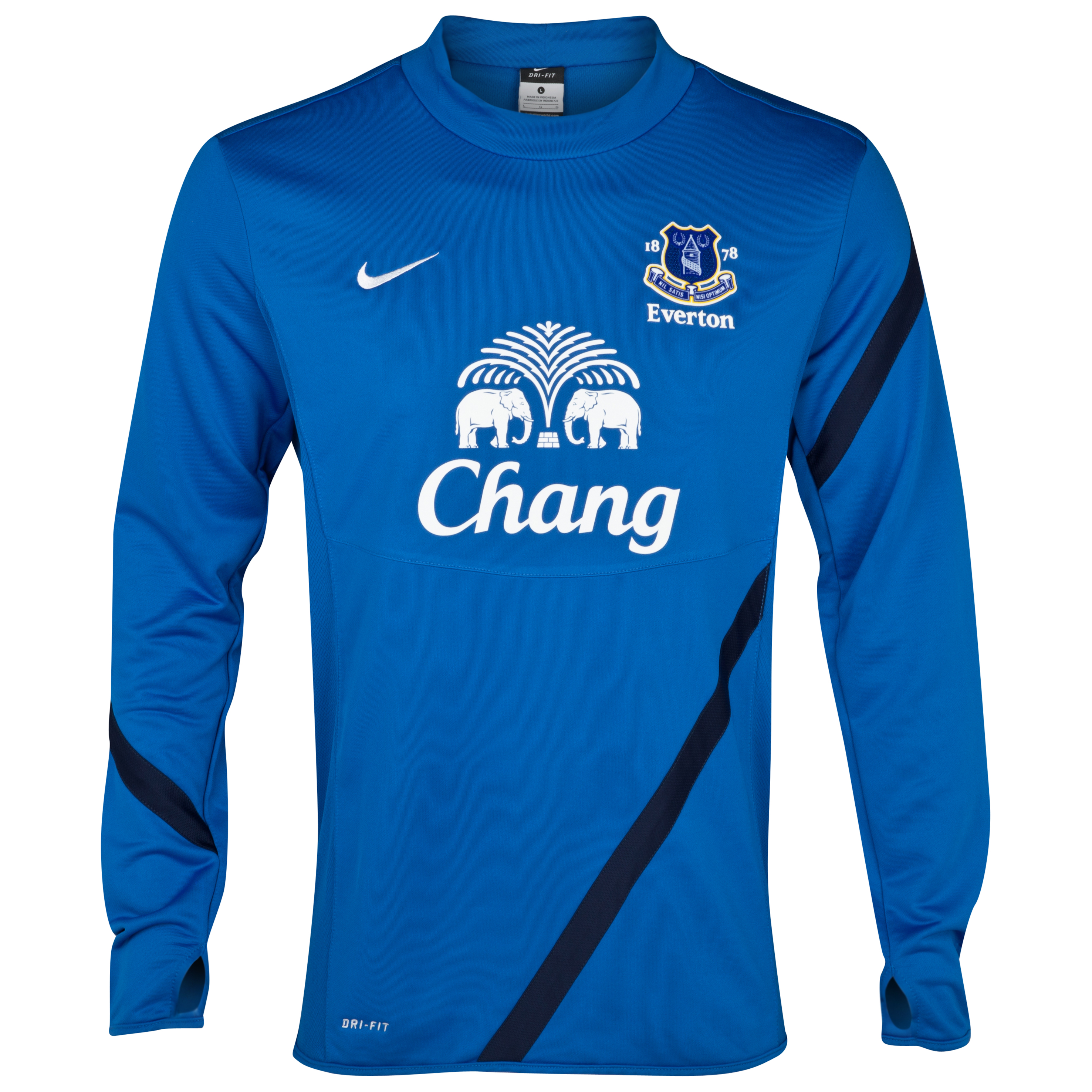 Everton Midlayer Top  - Royal Blue/Obsidian/White
