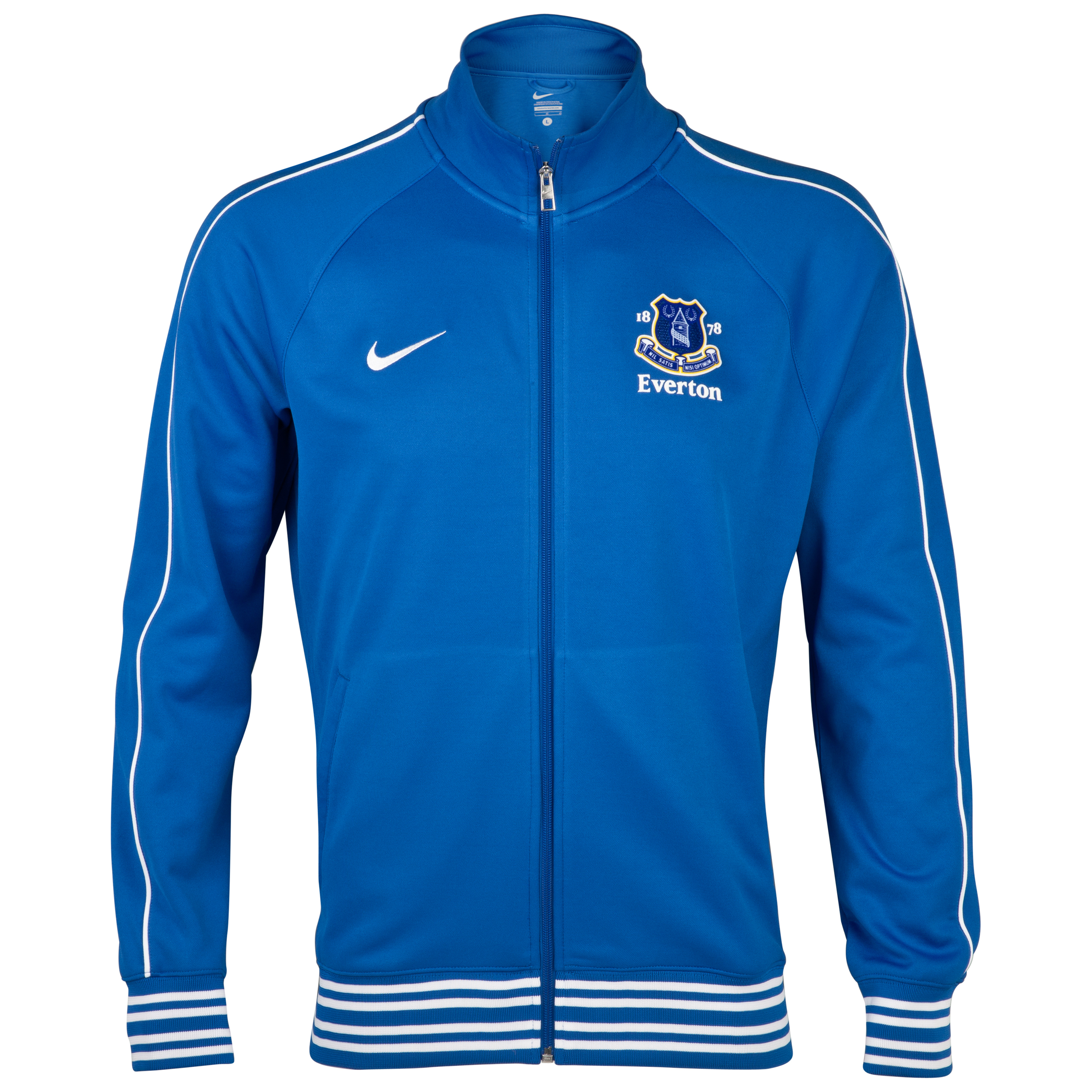 Everton Anthem Walk Out Jacket - Royal Blue/White