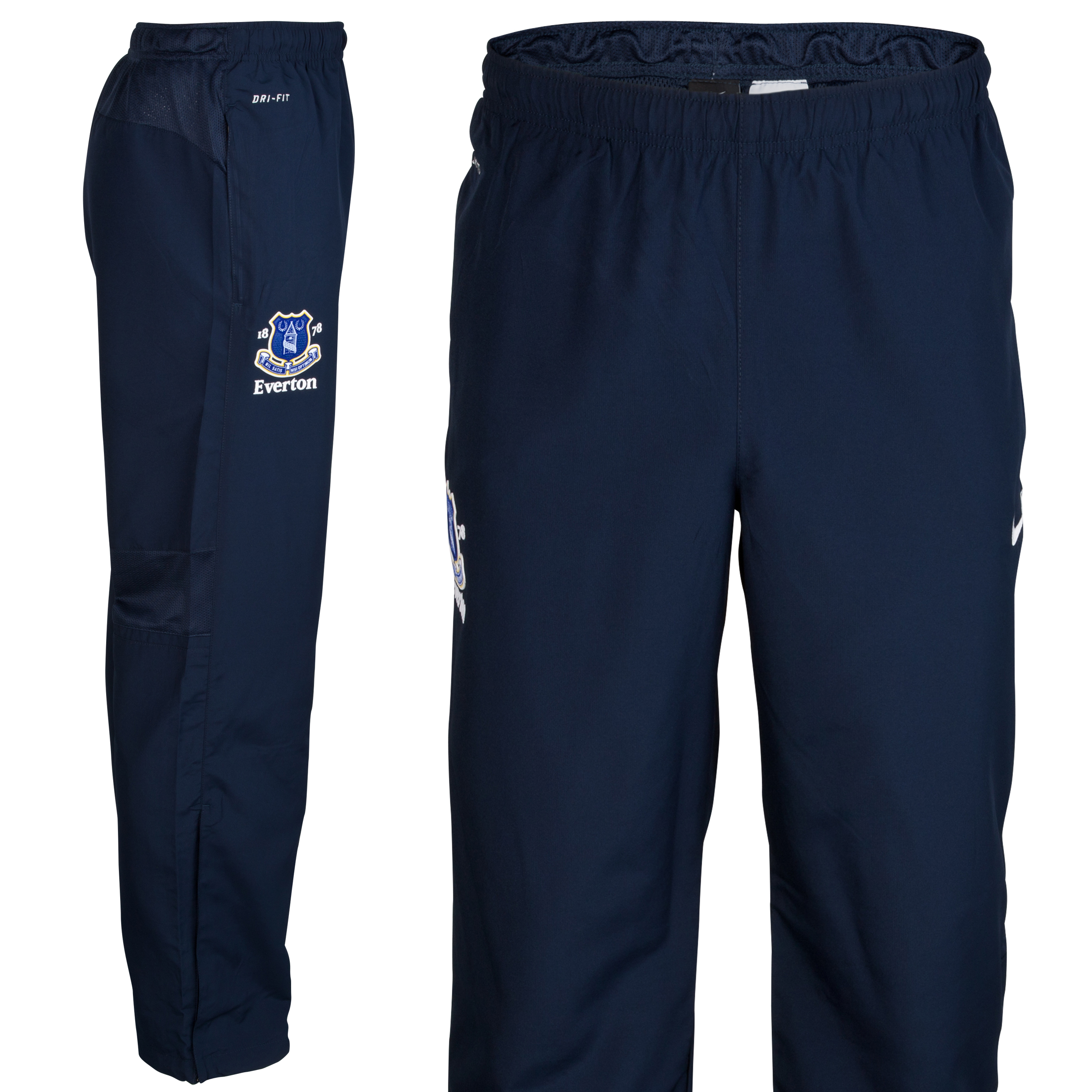 Everton Woven Track Pant - Junior - Obsidian/White