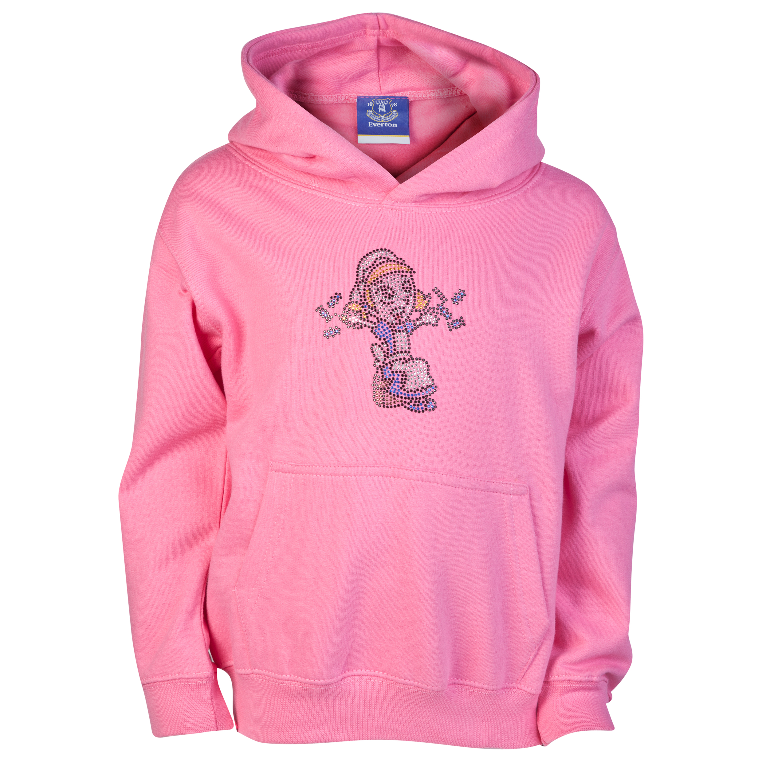 Everton Rhinestone Hoodie - Pink - Infant Girls