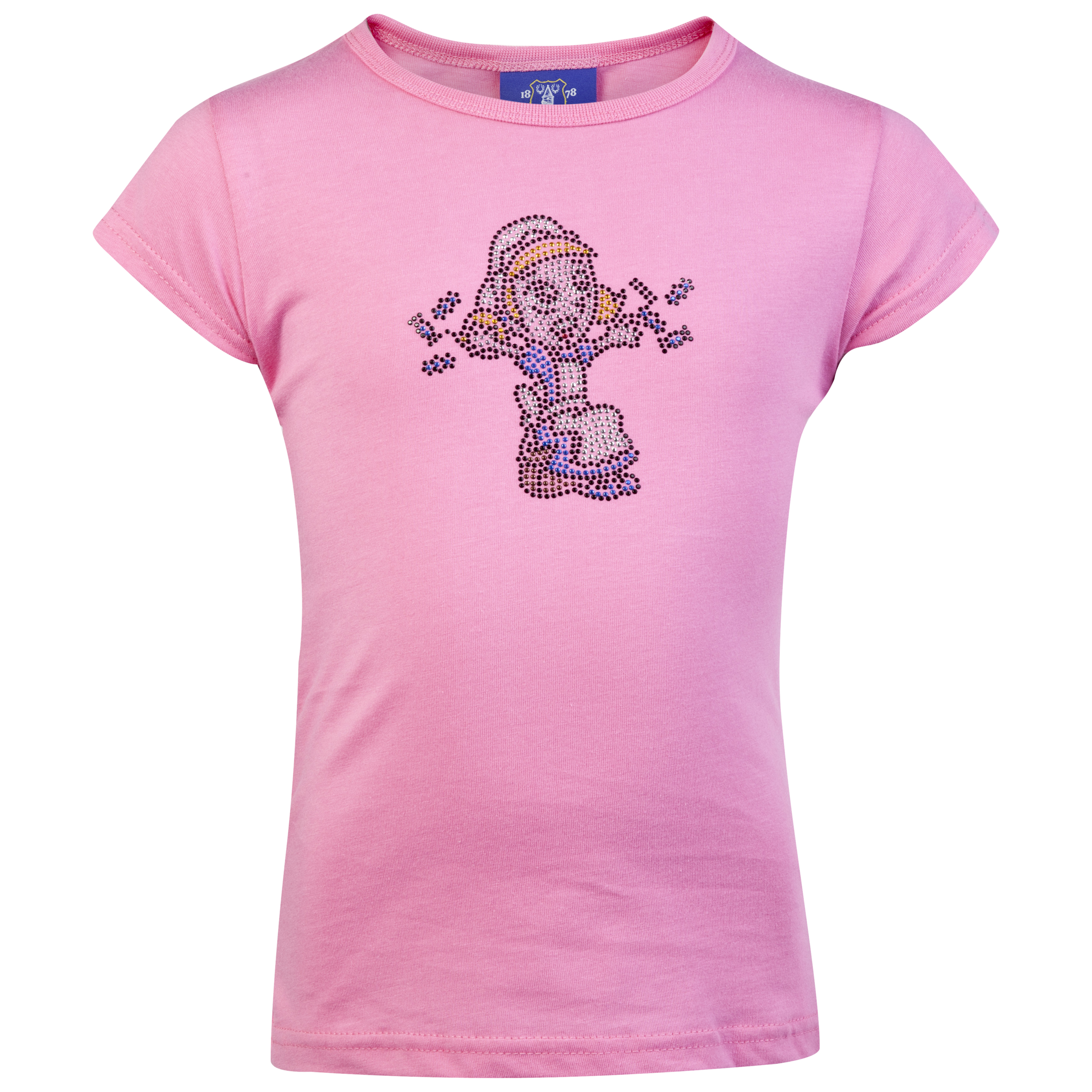 Everton Rhinestone T-Shirt - Pink - Infant Girls