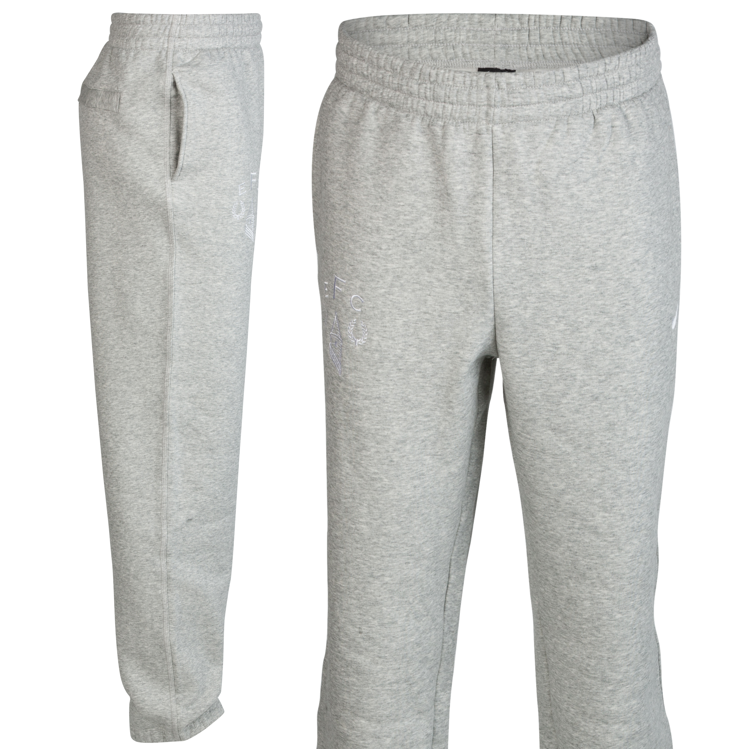 Everton Heritage Cuff Pant - Grey Heather/White