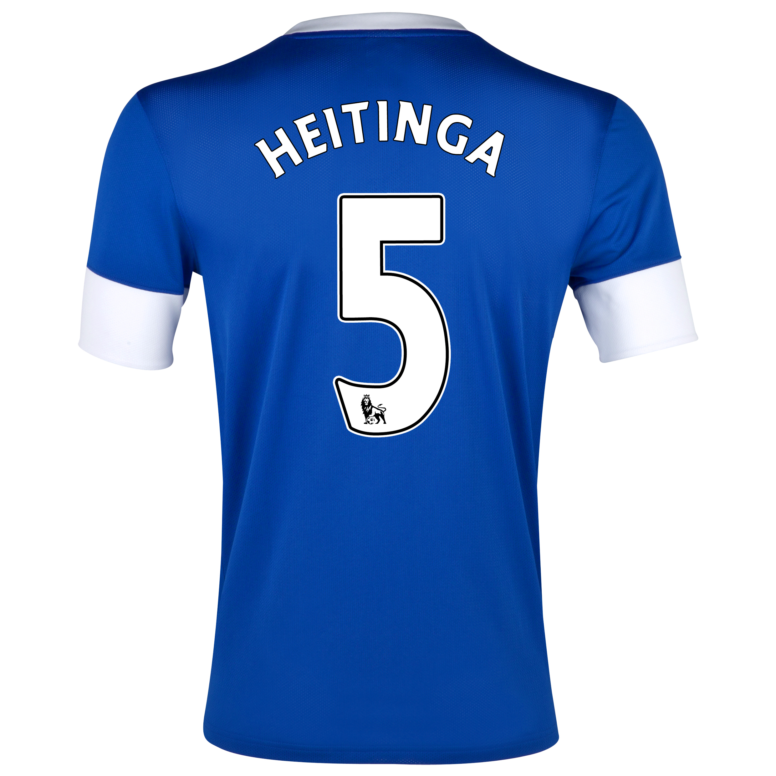 Everton Home Shirt 2012/13 with Heitinga 5 printing