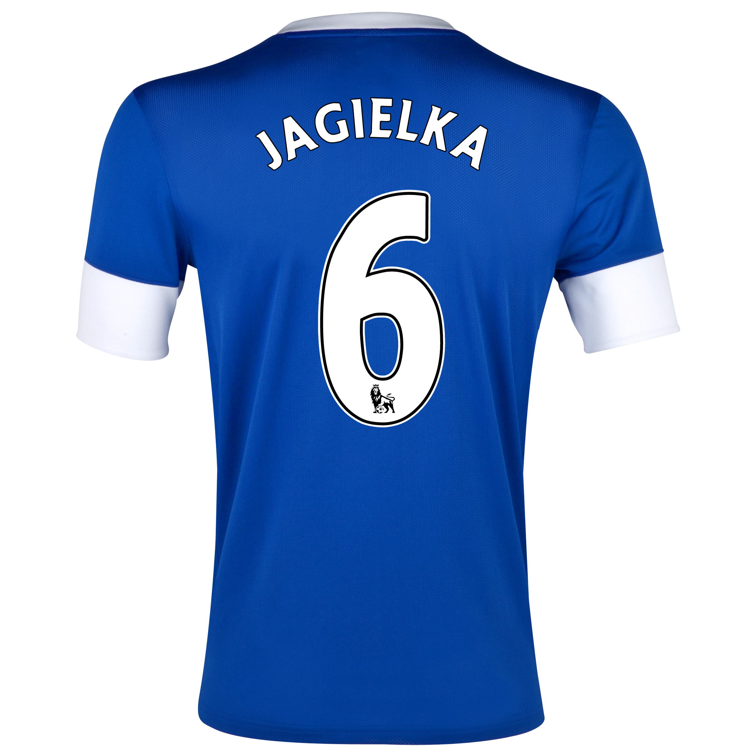 Everton Home Shirt 2012/13 with Jagielka 6 printing