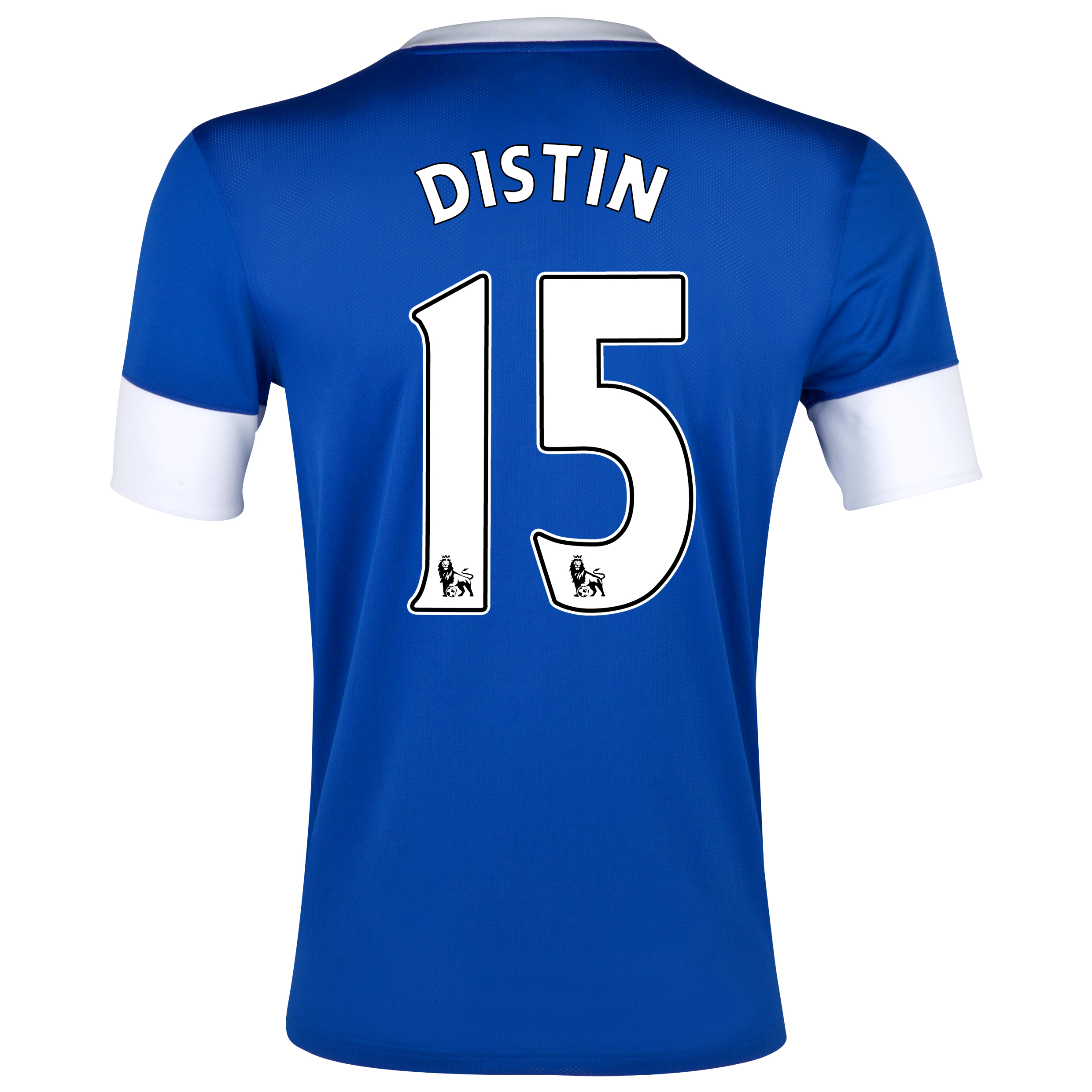 Everton Home Shirt 2012/13 with Distin 15 printing