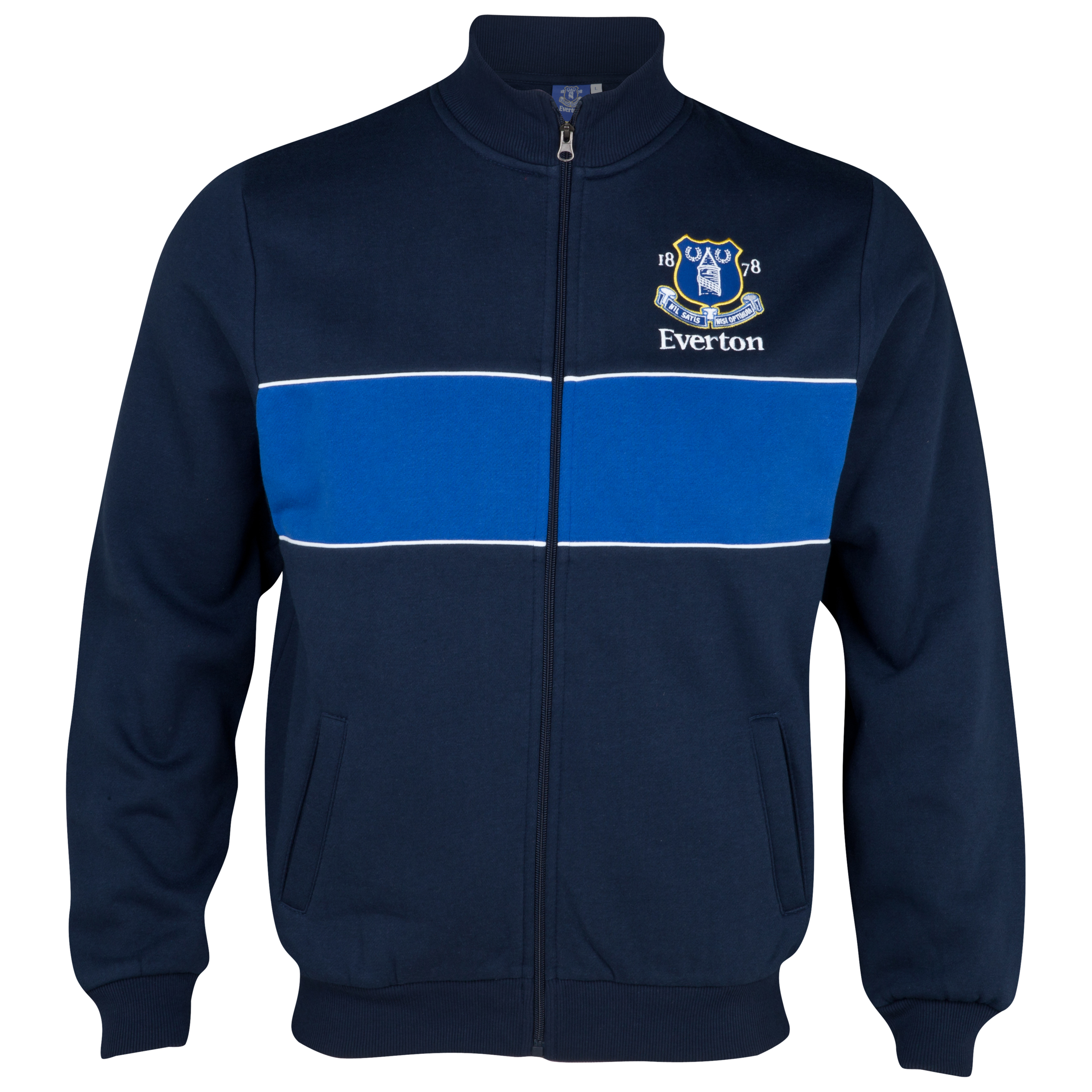 Everton Essential Track Top - Navy/White