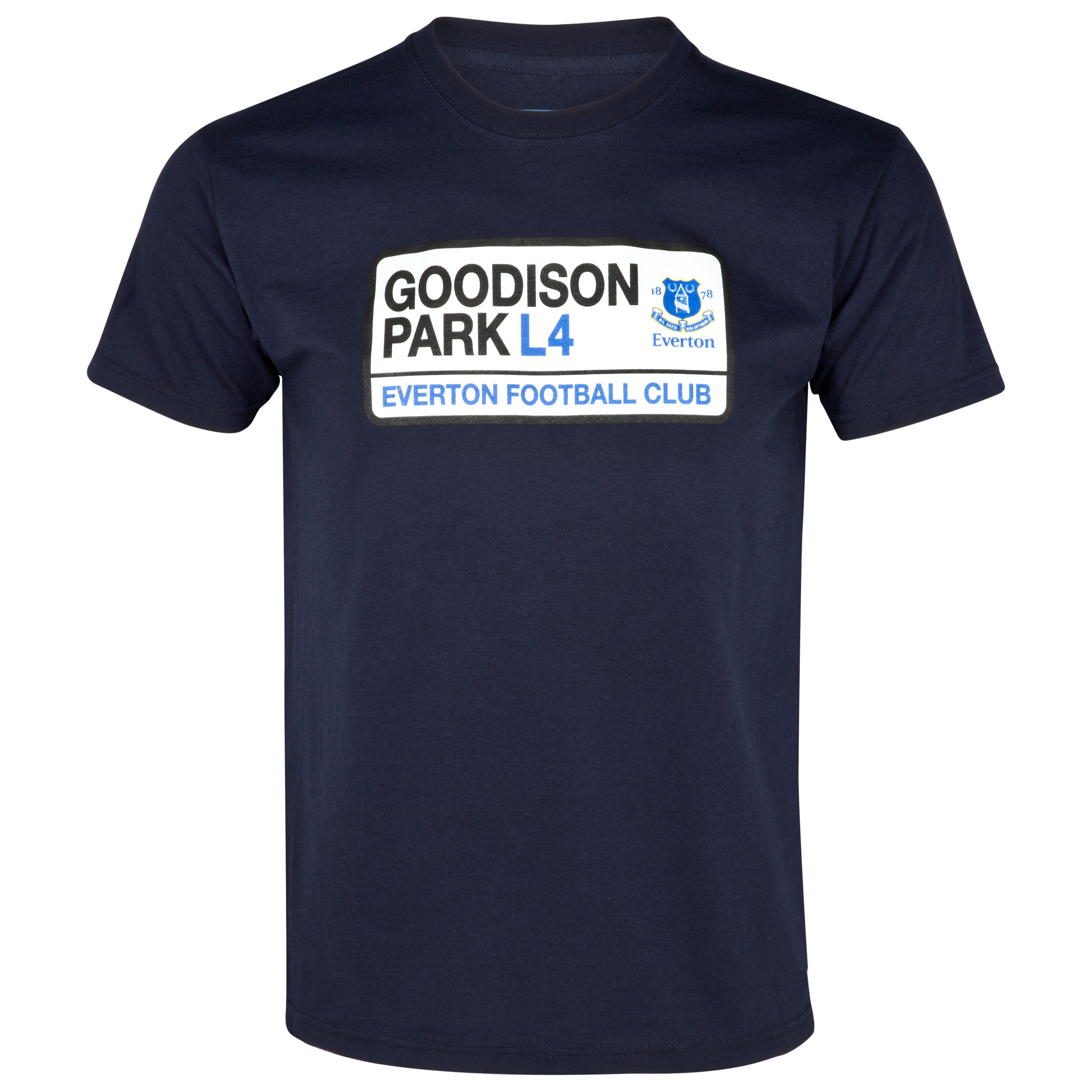 Everton 2for£20 Goodison T-Shirt - Blue Dusk