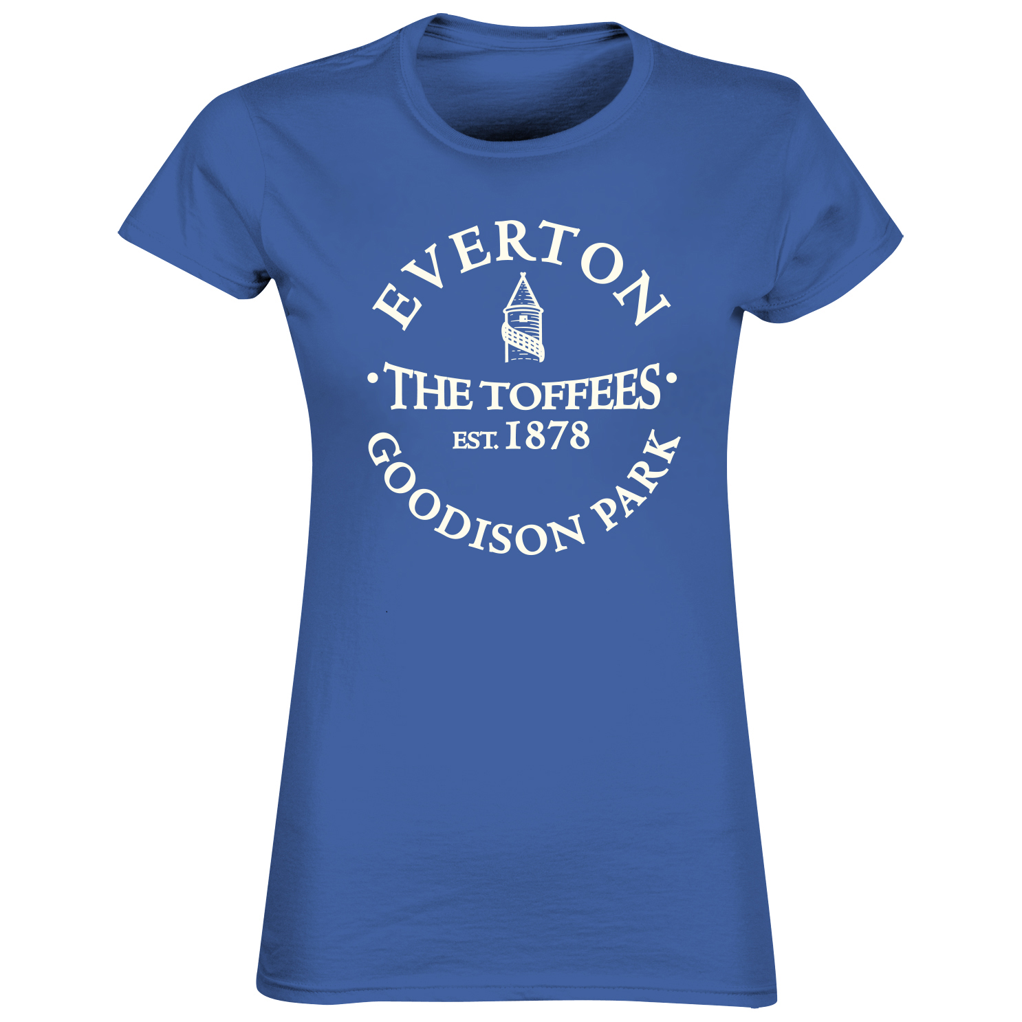 Everton 2for£20 Toffees T-Shirt - Royal - Womens
