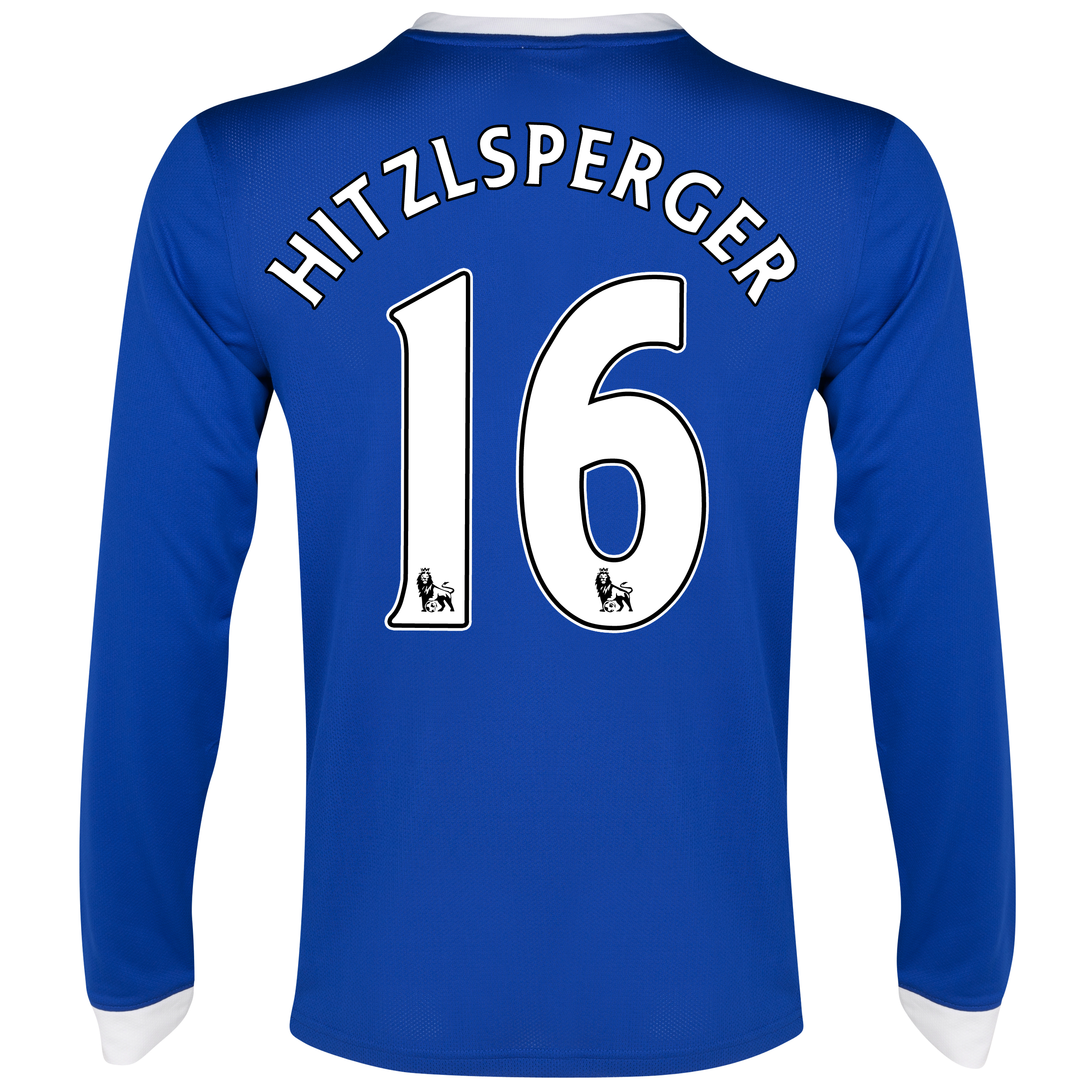 Everton Home Shirt 2012/13 - Long Sleeved with Hitzlsperger 16 printing