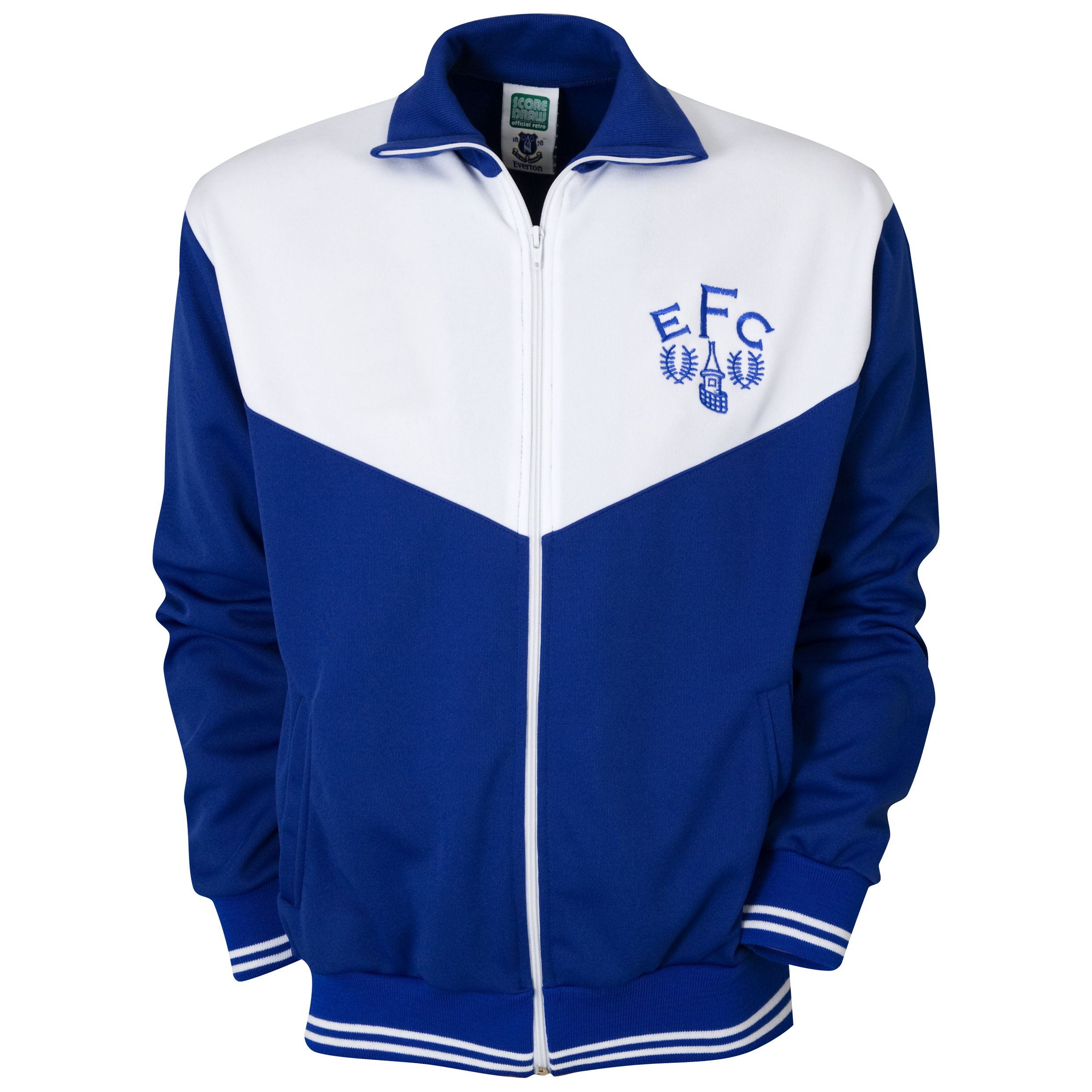 Everton 1986 Track Jacket - Blue