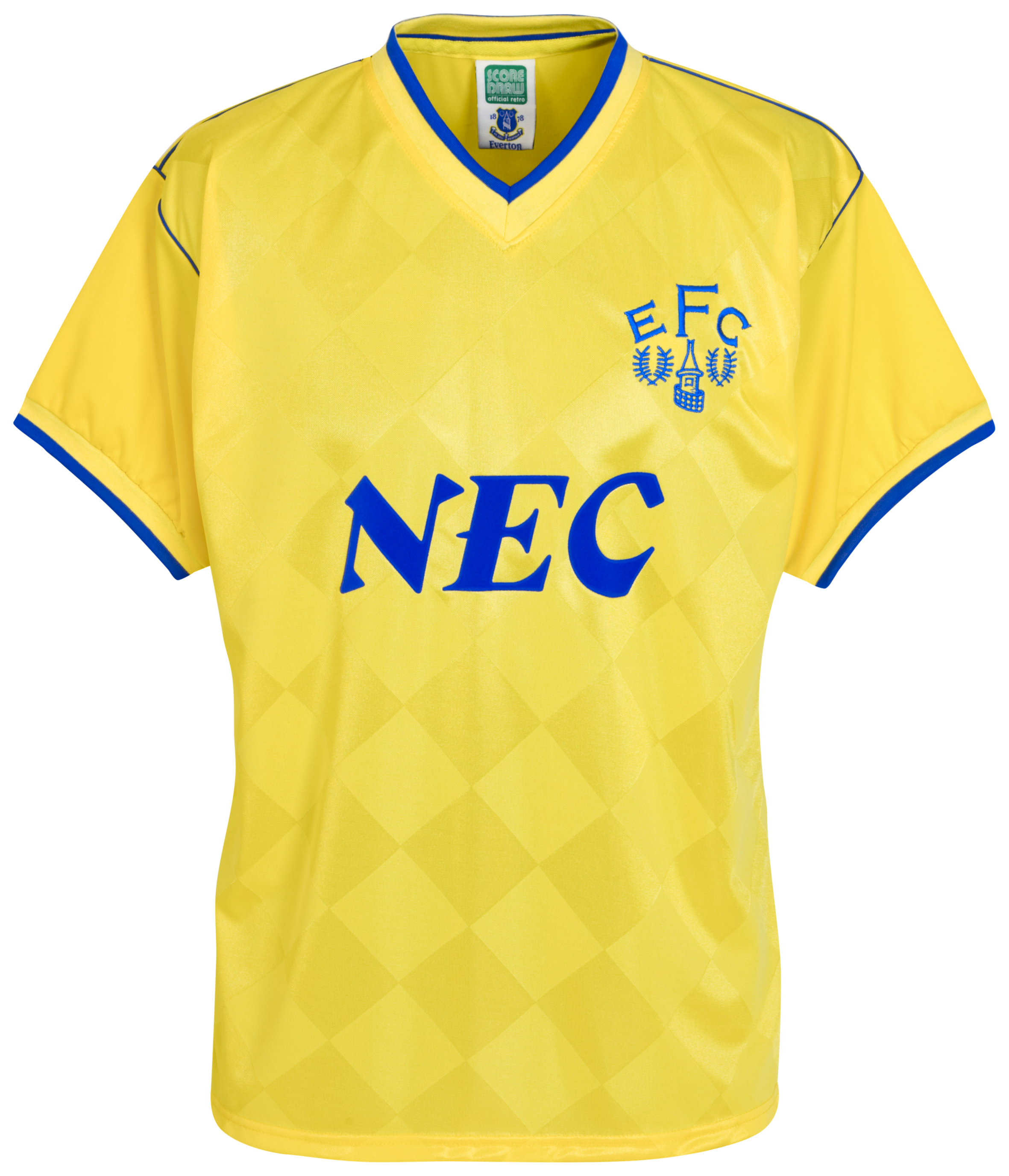 Buy Everton 1987 League Champions Kit Away Yellow