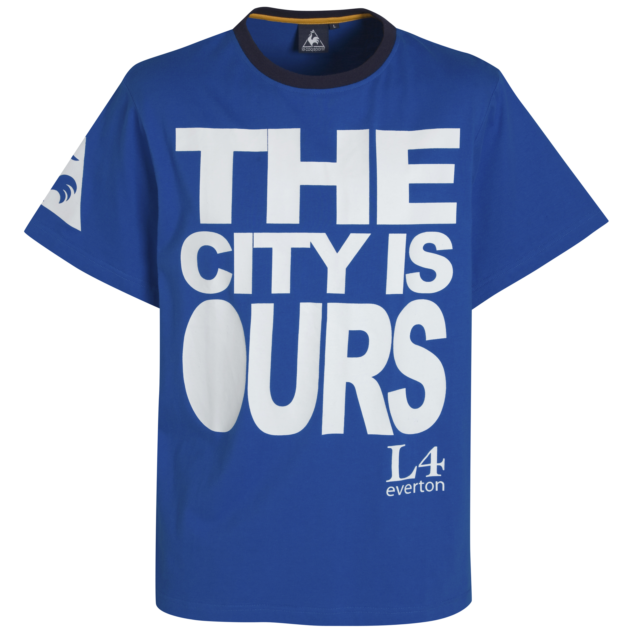Everton Le Coq Sportif Our City T-Shirt - Royal