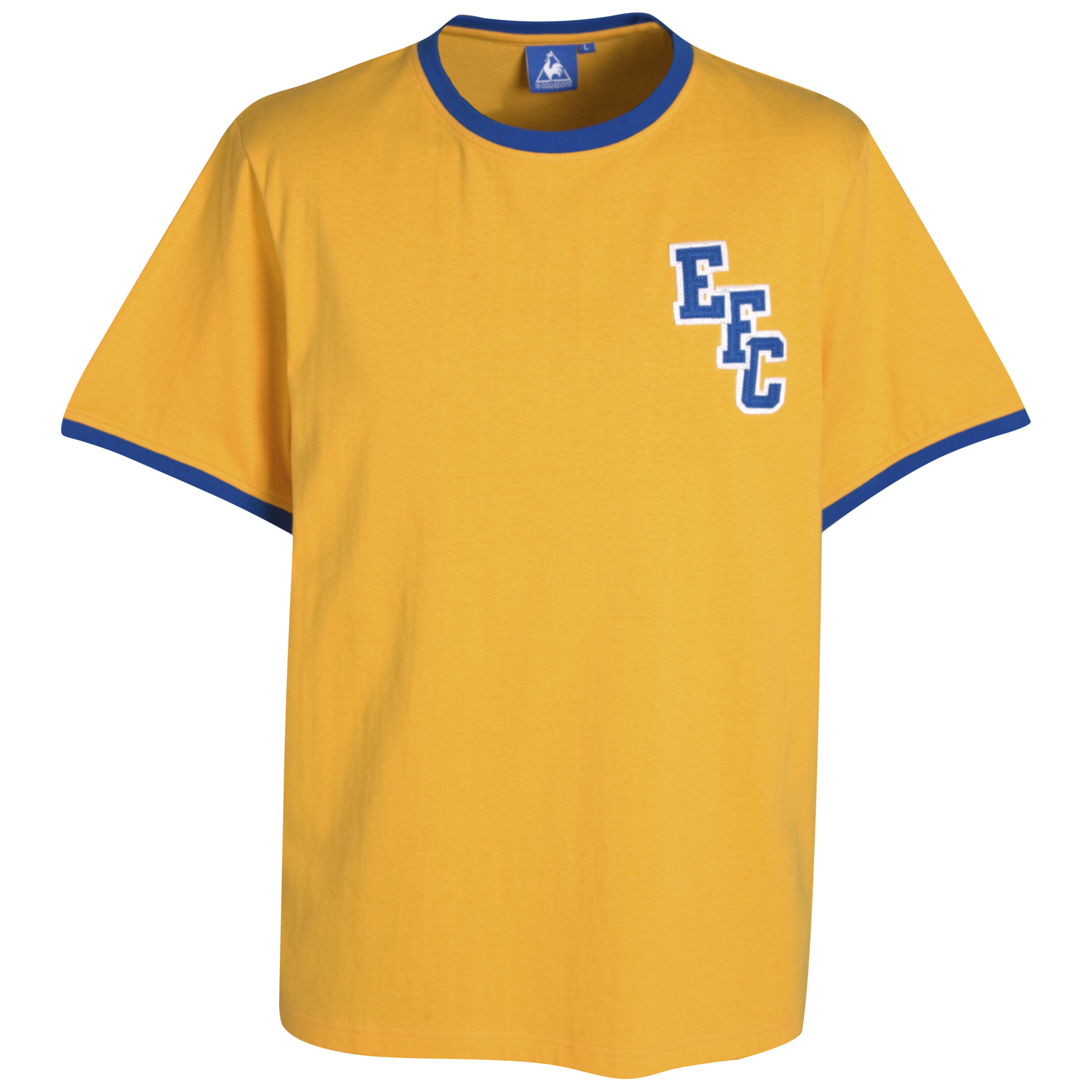 Everton Le Coq Sportif Monogram T-Shirt - Orange