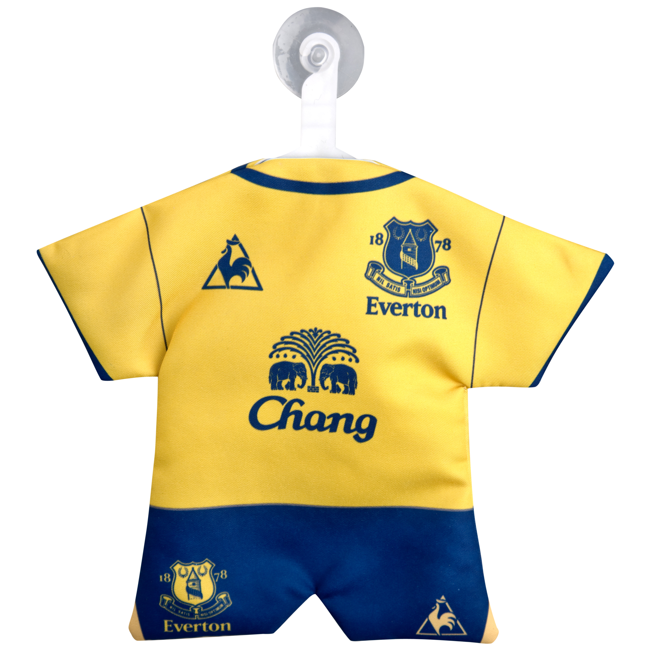 Everton Away Car Kit Hanger 11/12