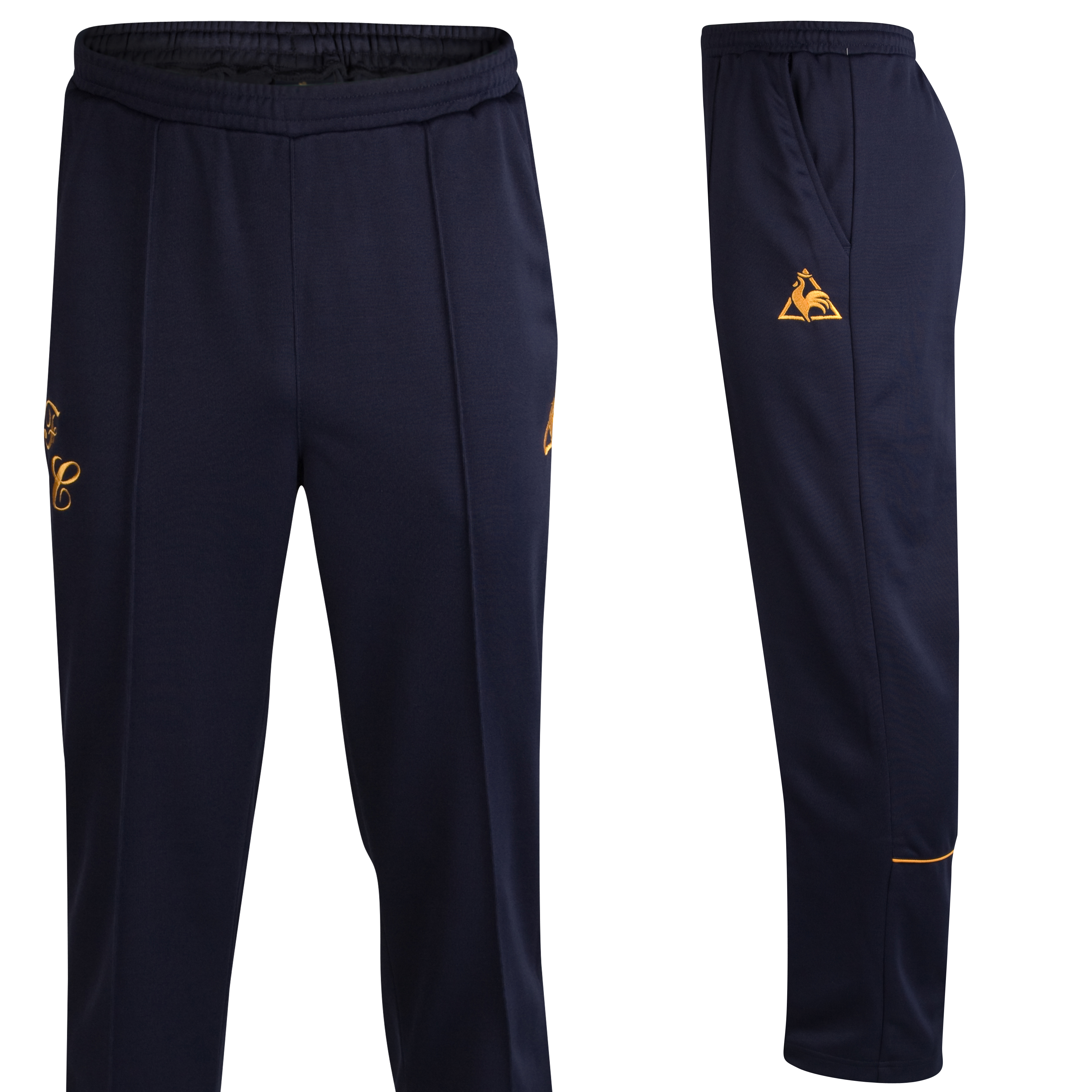 Everton Matchday Poly Training Pant - Virtual Navy/Everton Amber.