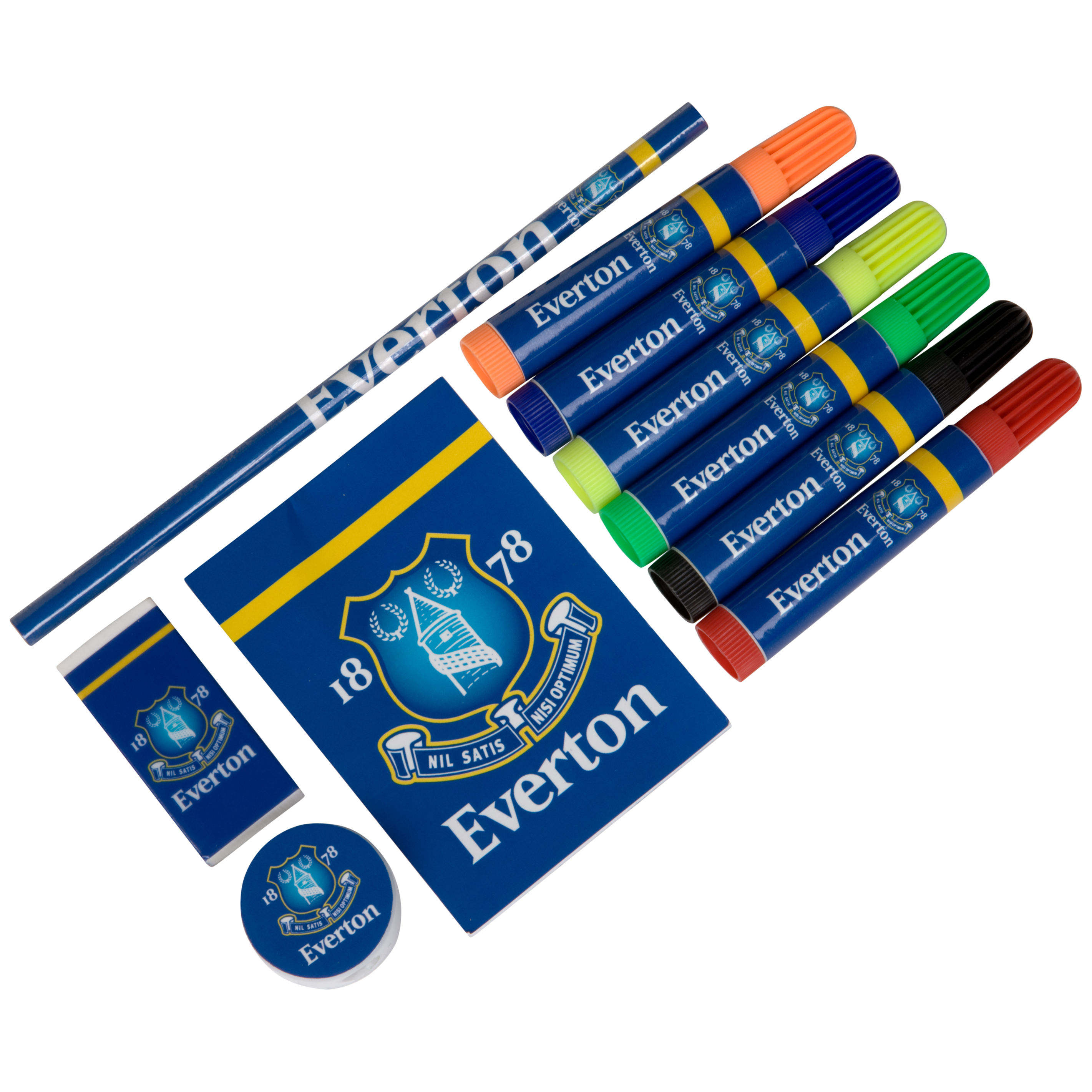 <br>Everton Felt Pen Stationery Set