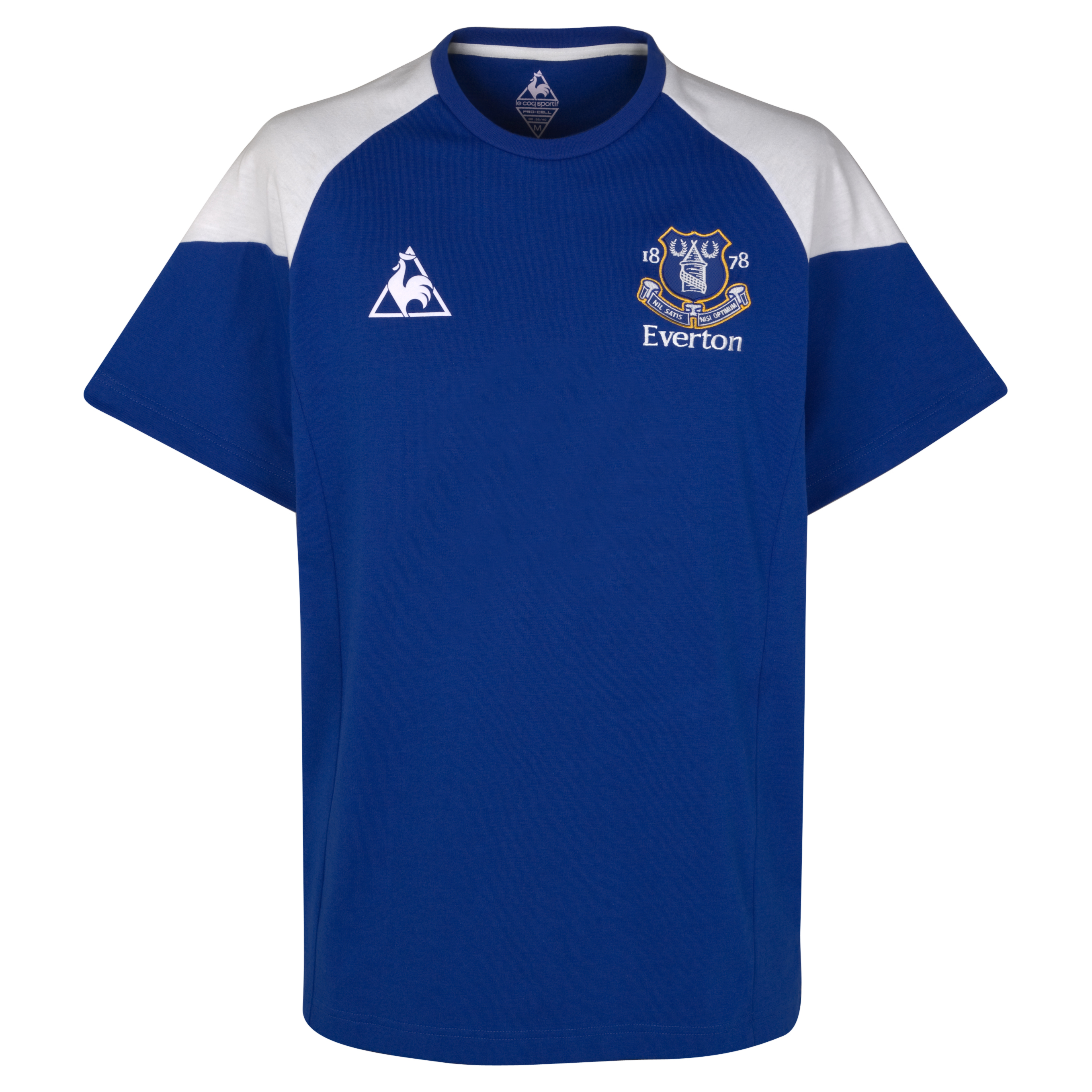 Everton Cotton Mix Training T-Shirt  2011/12 -True Everton/Optic White - Kids