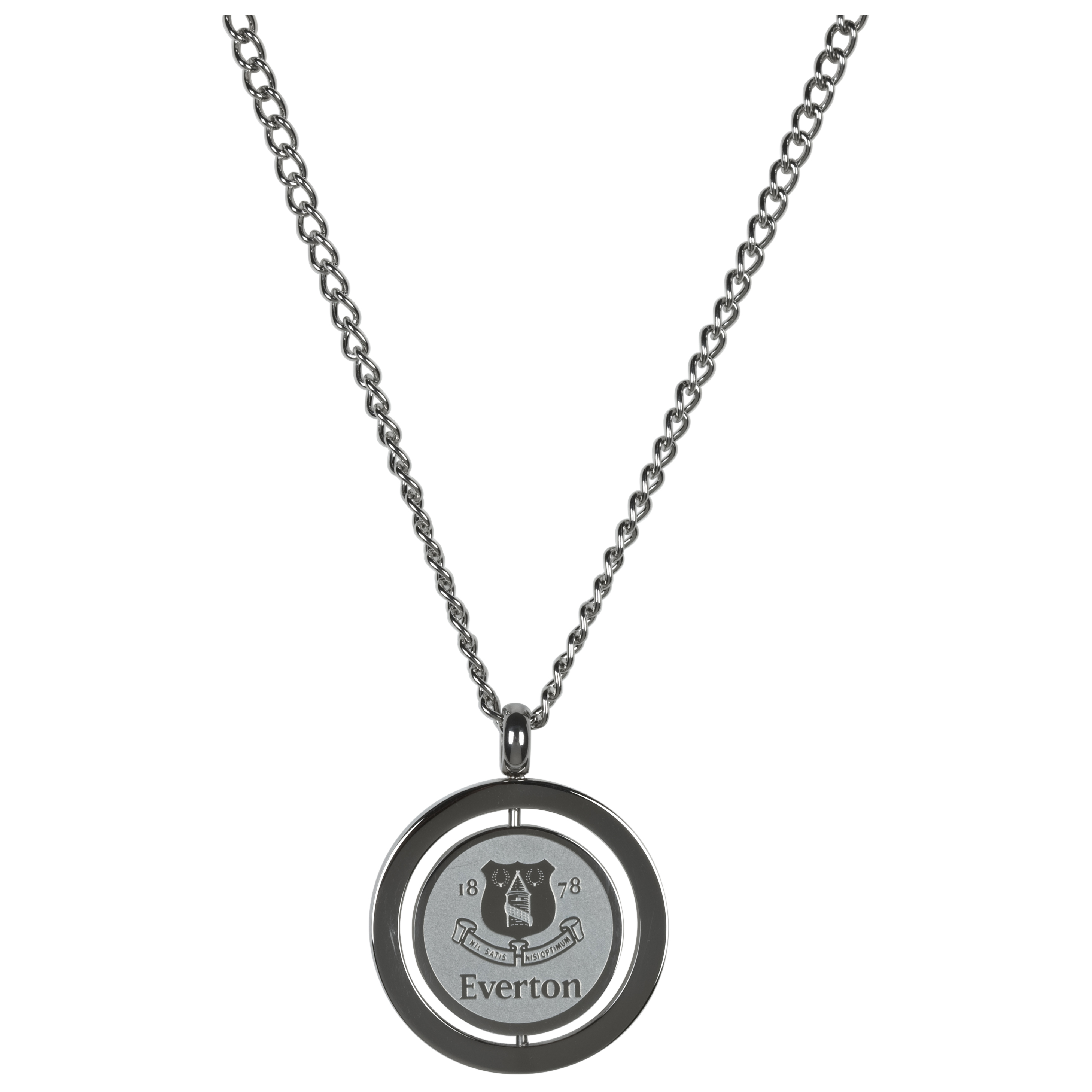 Everton Stainless Steel Spinner Pendant