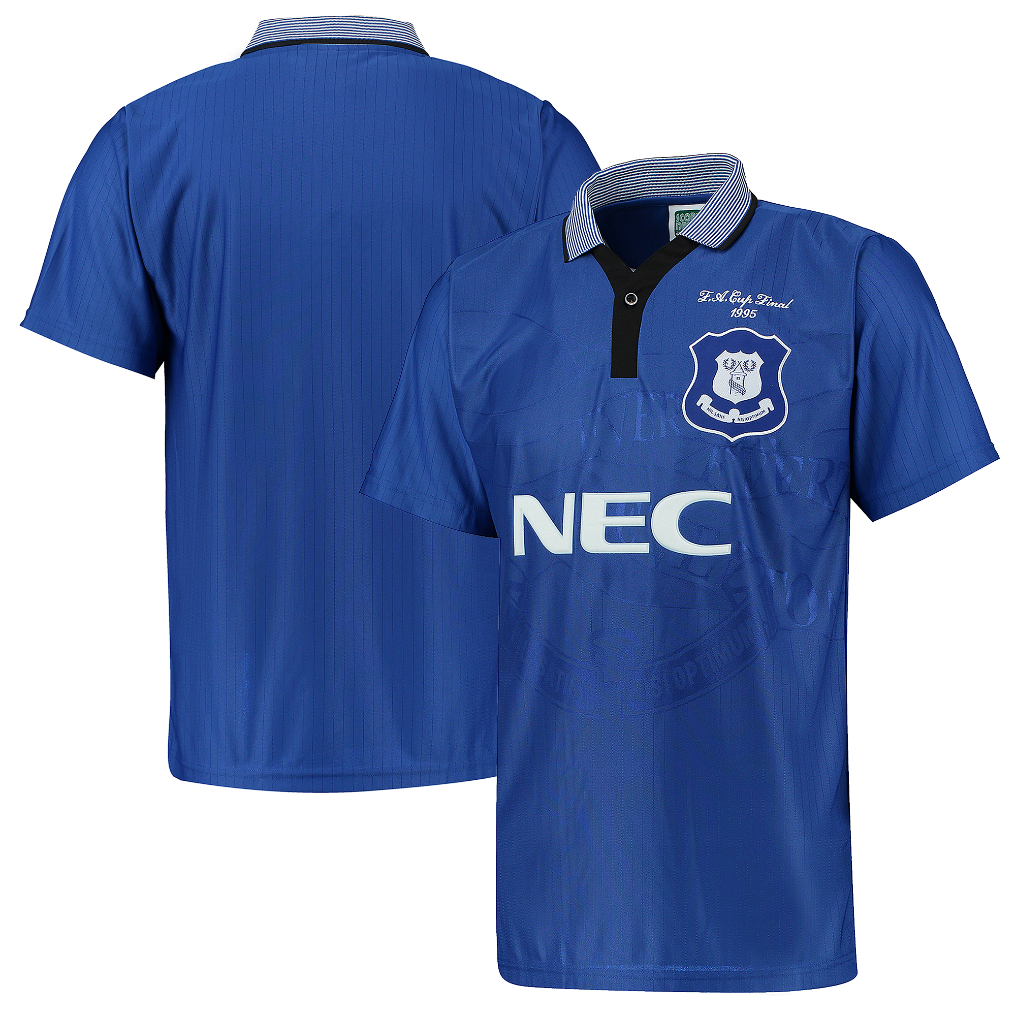 Everton 1995 FA Cup Winners Shirt - Blue