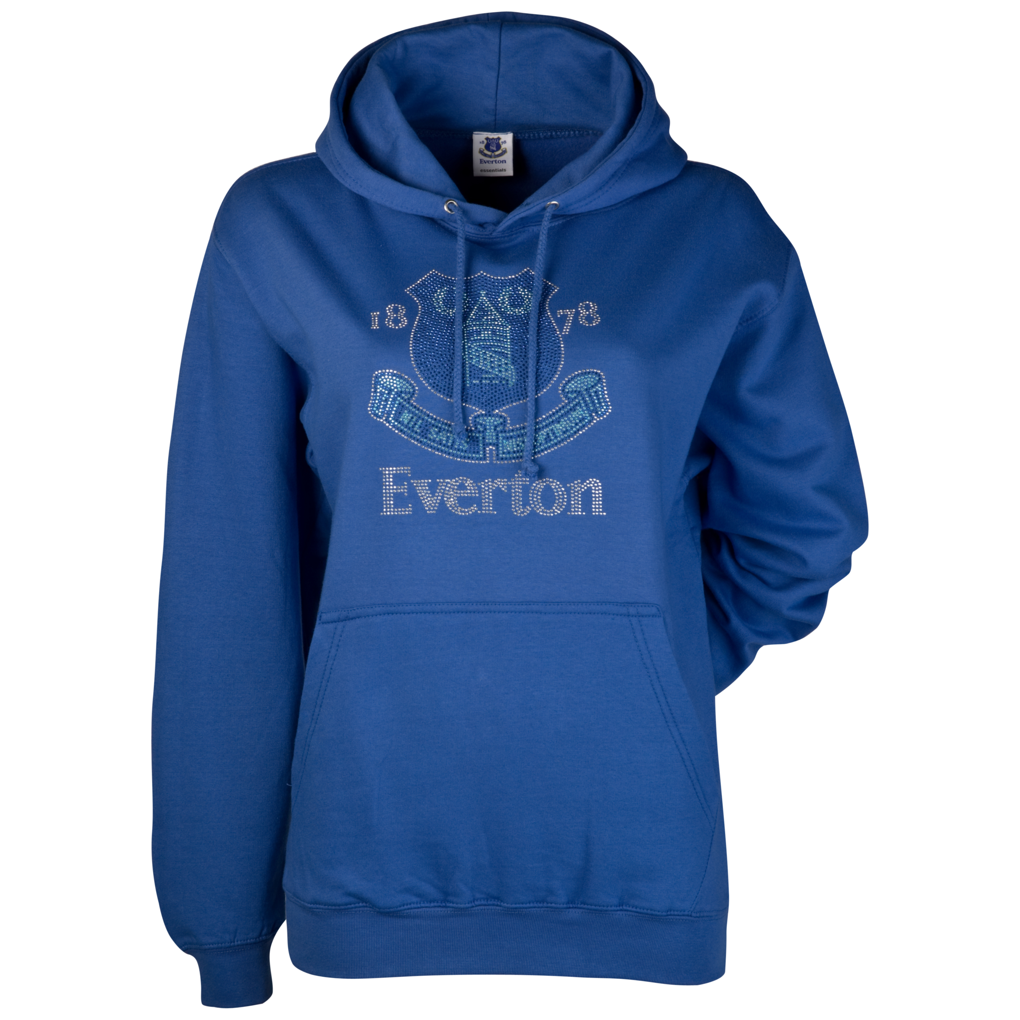 Everton Essential Rhinestone Hoodie - Everton Blue - Womens