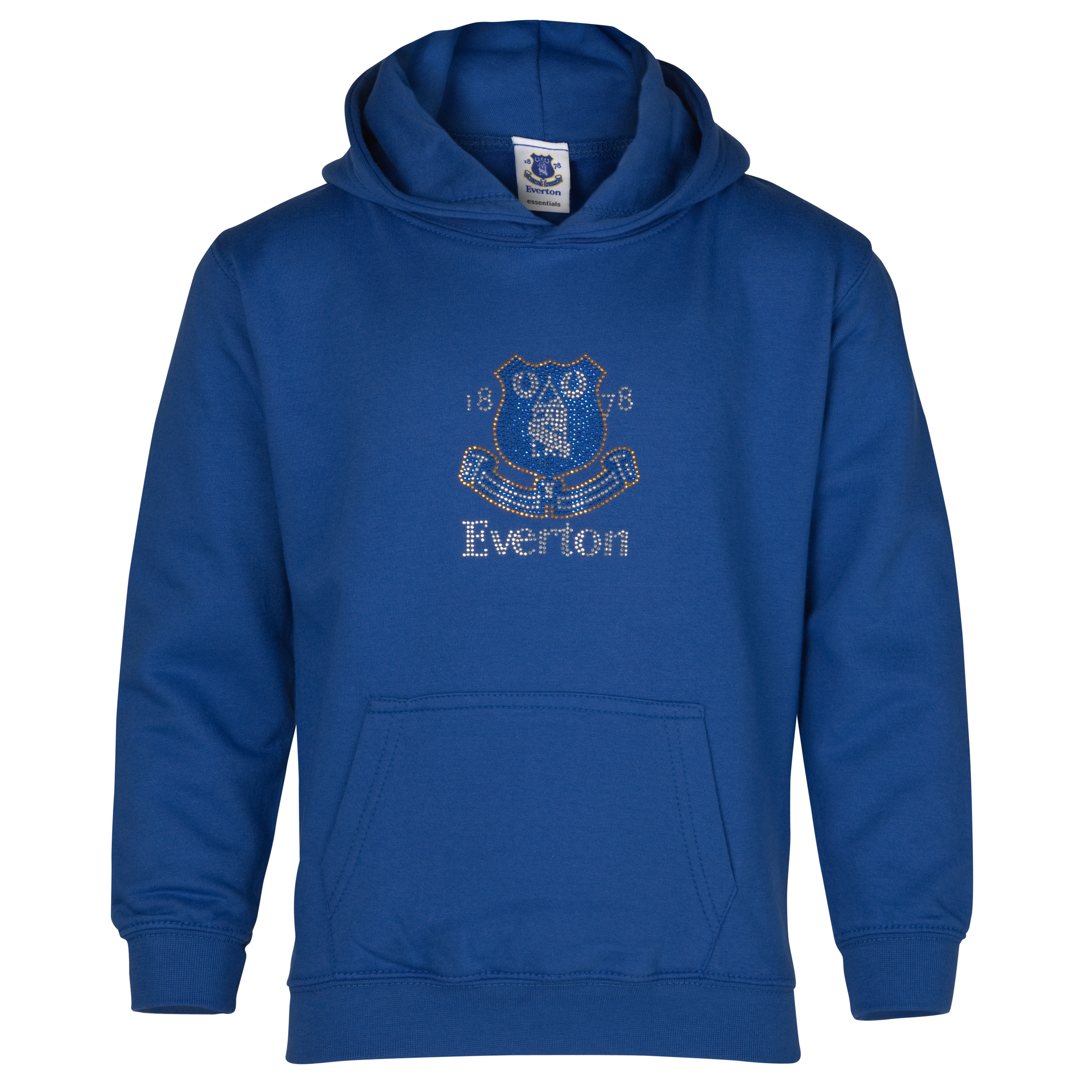 Everton Essential Rhinestone Hoodie - Everton Blue - Girls
