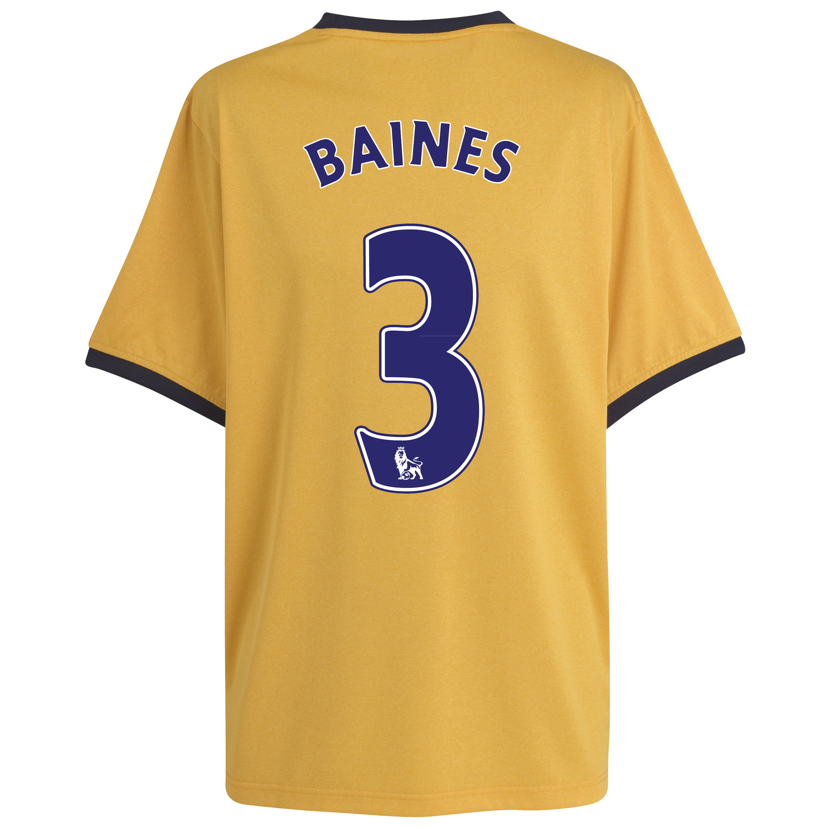 Everton Away Shirt 2011~12 with Baines 3 printing