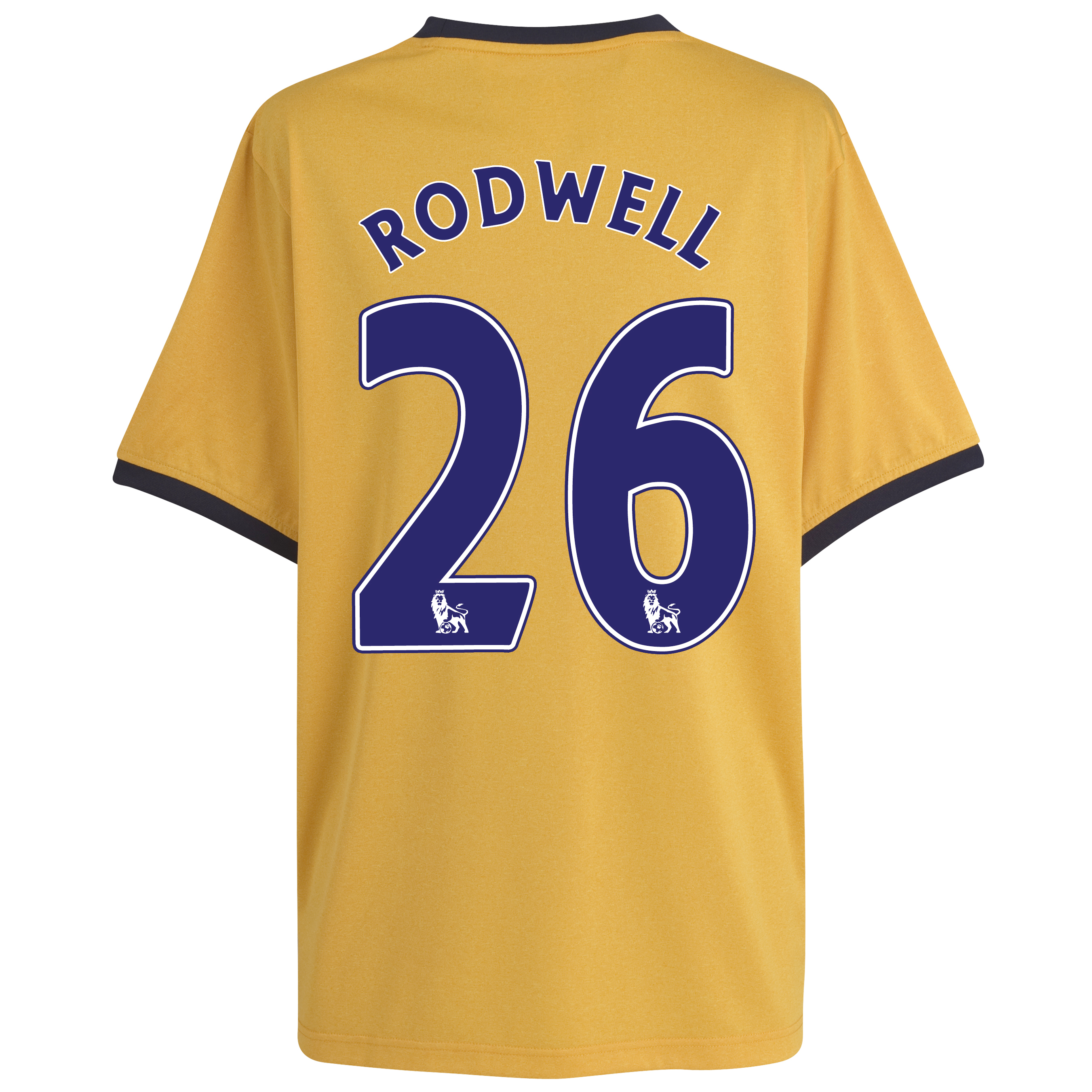 Everton Away Shirt 2011~12 with Rodwell 26 printing