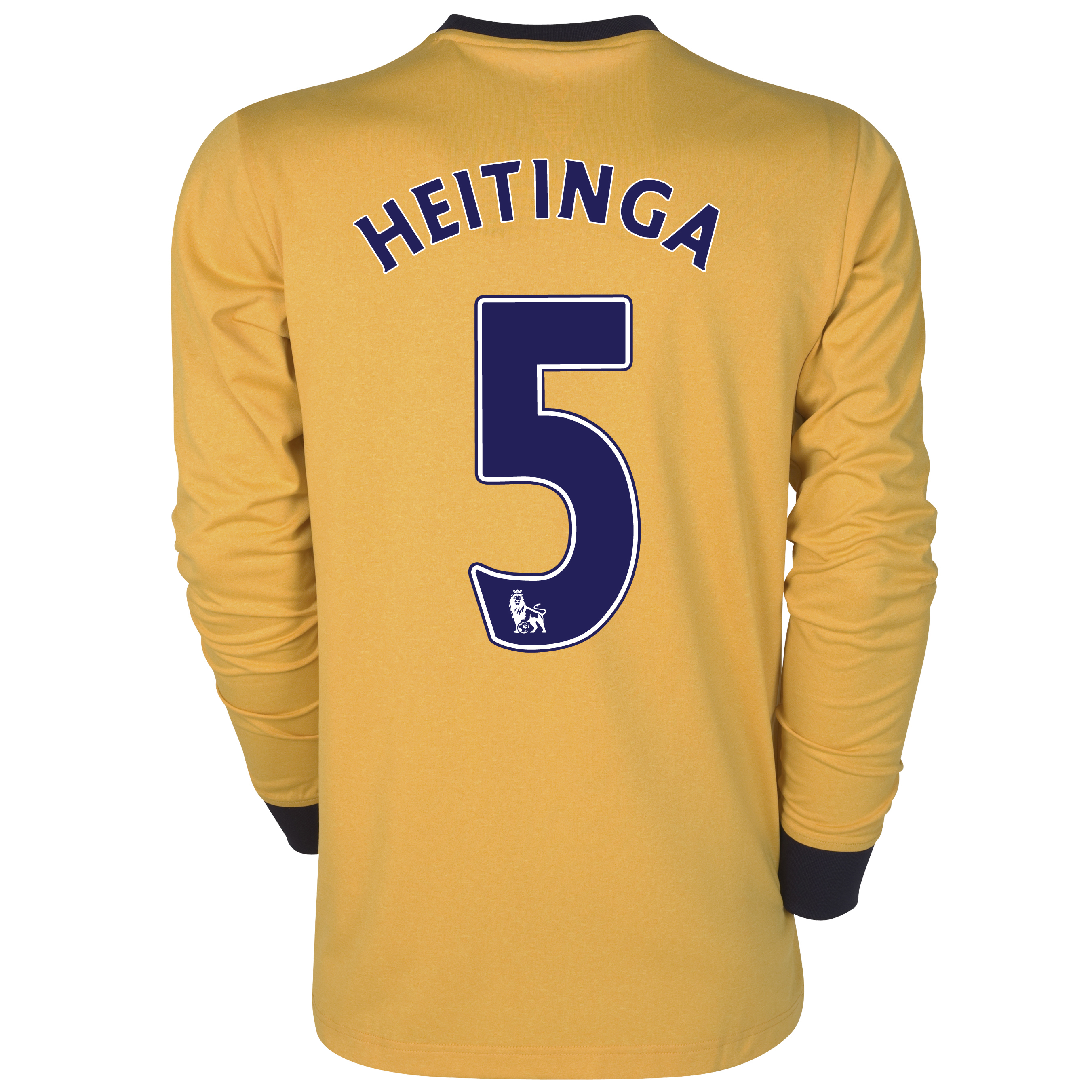 Everton Away Shirt 2011/12 - Long sleeved with Heitinga 5 printing