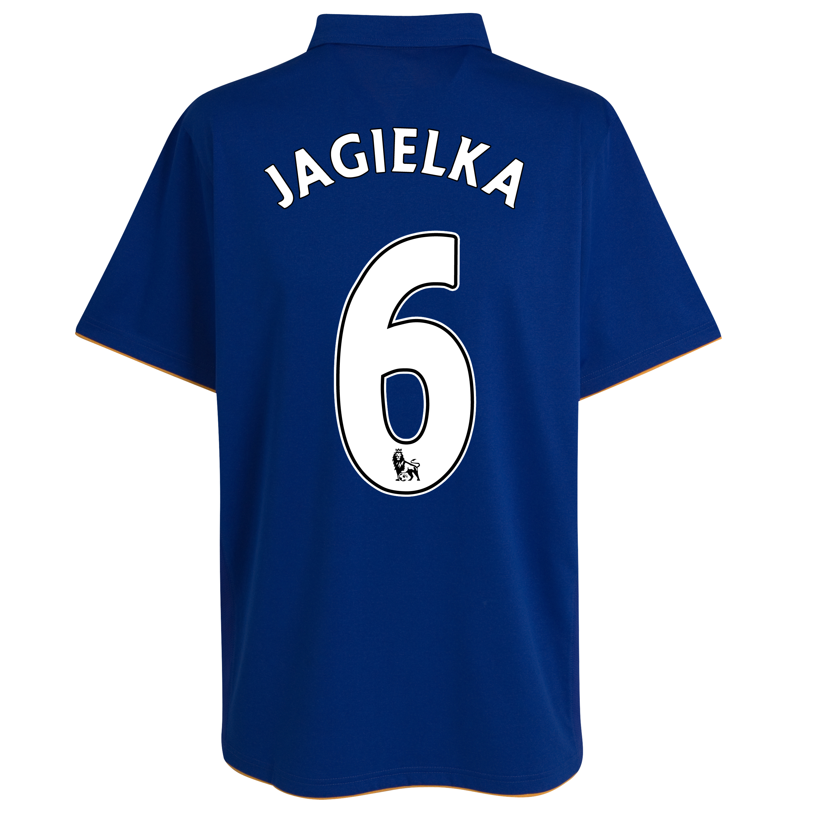 Everton Home Shirt 2011~12 with Jagielka 6 printing