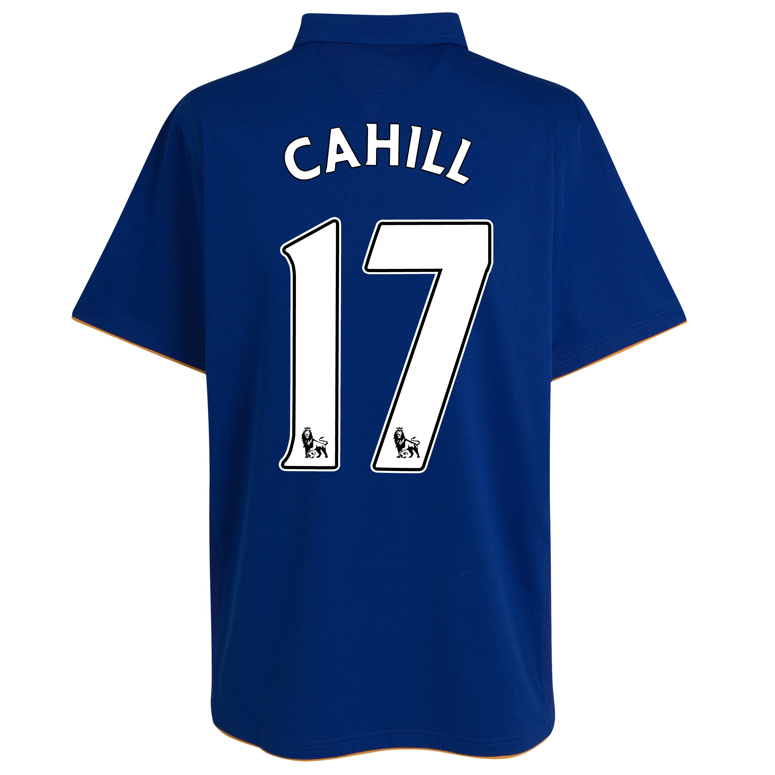 Everton Home Shirt 2011/12 - Kids with Cahill 17 printing