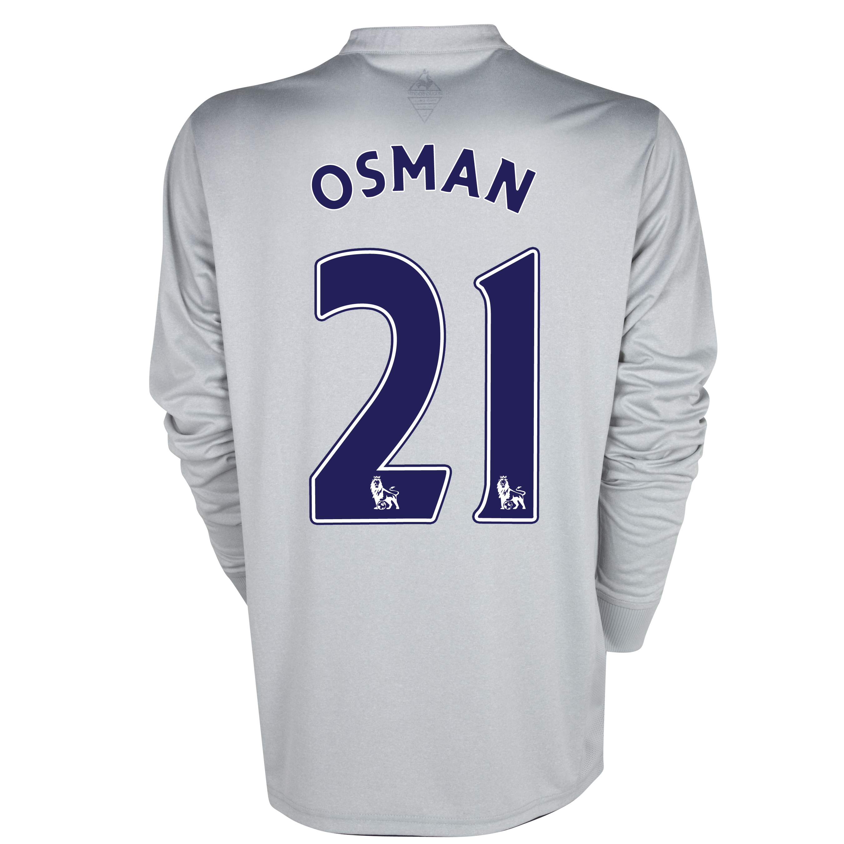Everton 3rd Shirt 2011-12 - Long sleeved with Osman 21 Printing