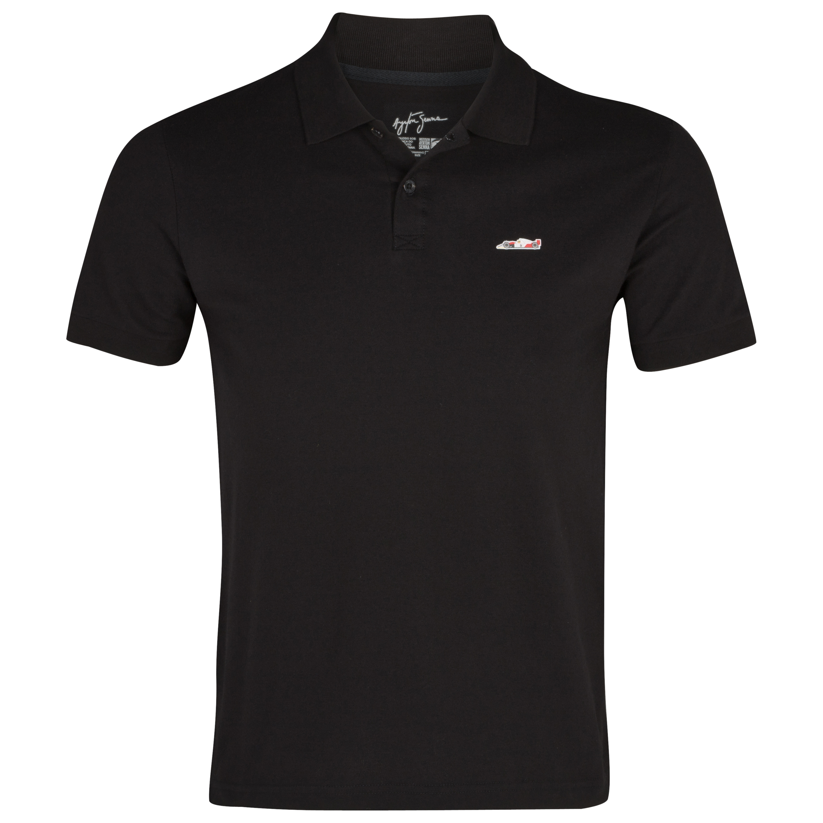 Ayrton Senna McLaren Polo - Black