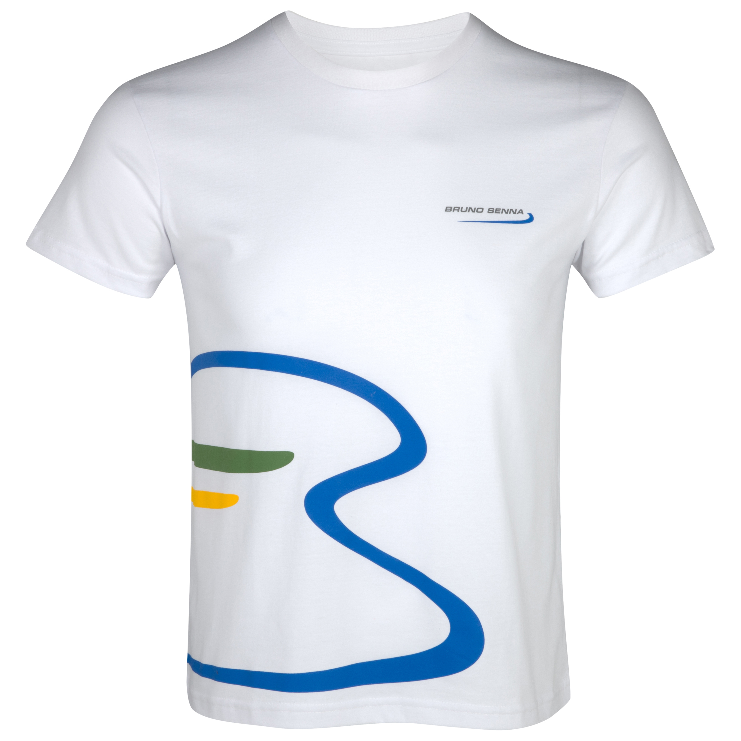 Bruno Senna Large Logo T-Shirt - White