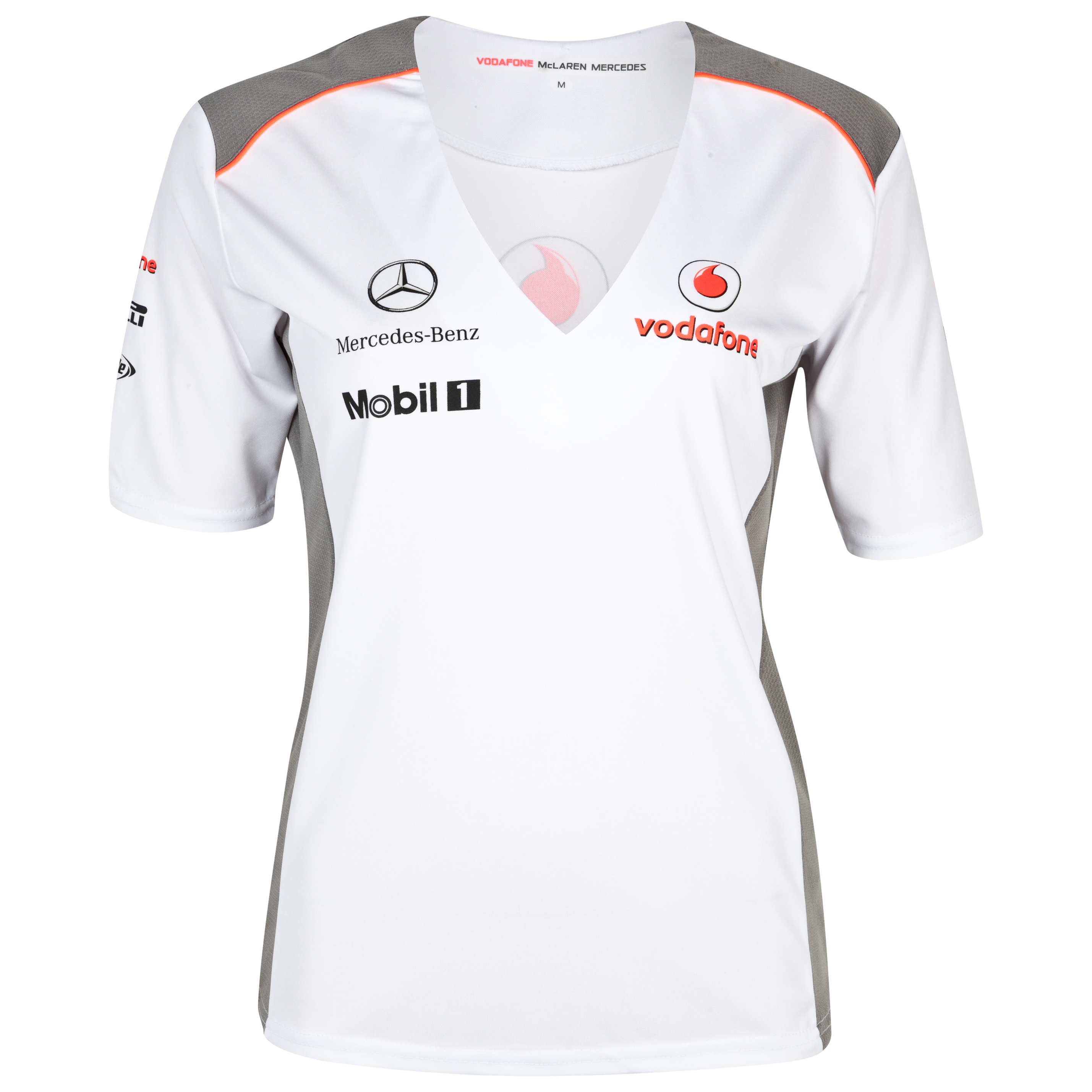 Vodafone McLaren Mercedes 2012 Team T-Shirt - Womens