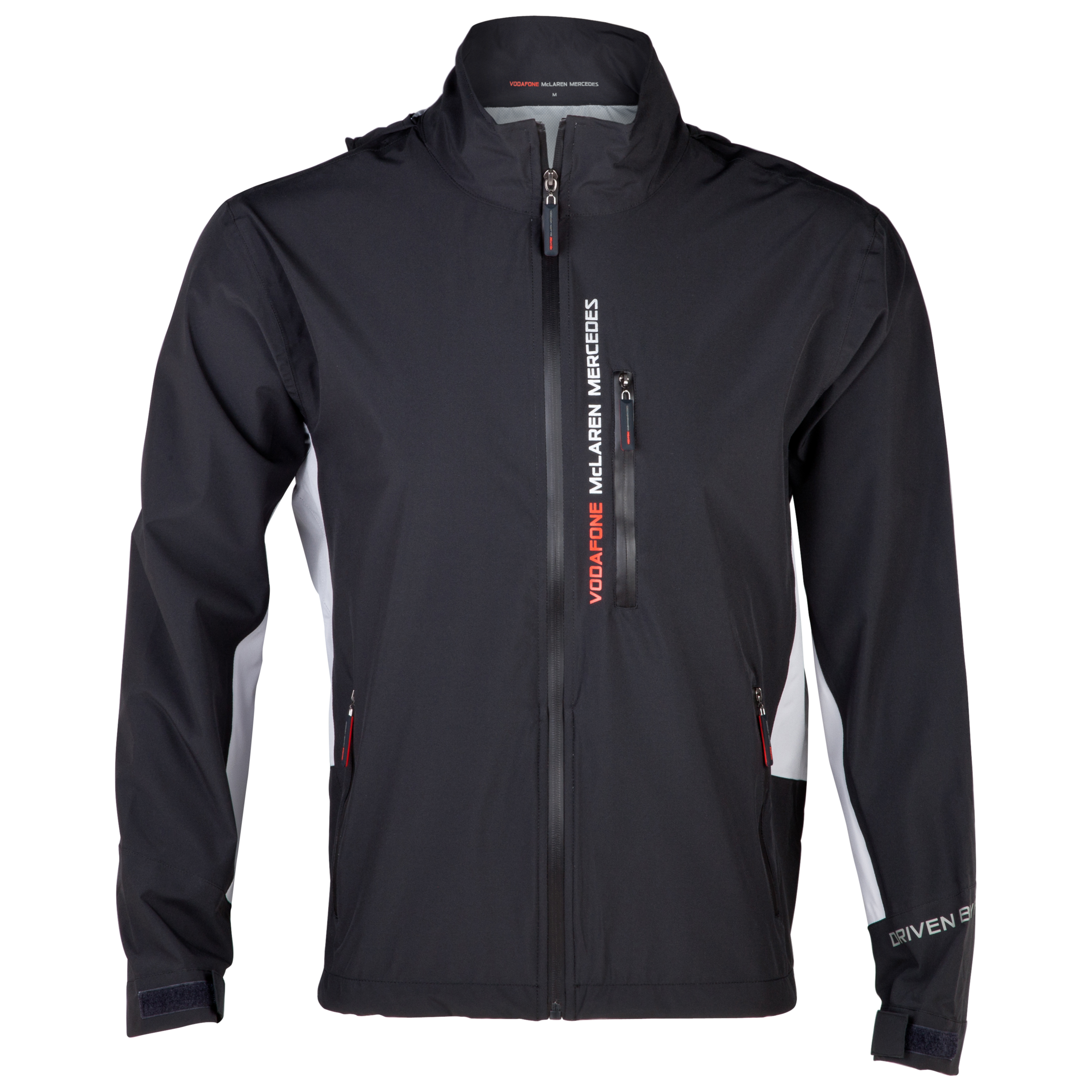 Vodafone McLaren Mercedes Essentials Collection Lightweight Waterproof Jacket