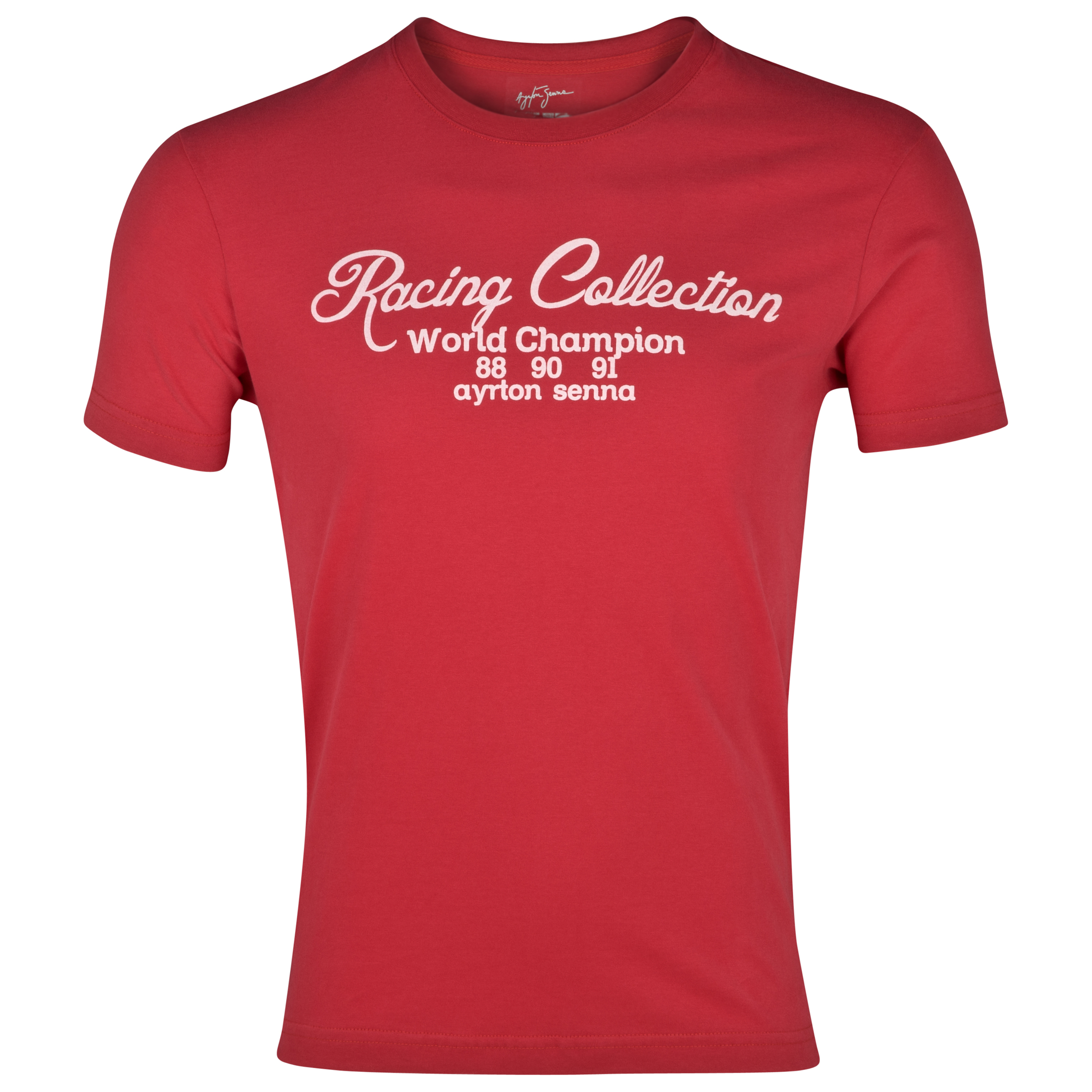 Ayrton Senna Racing Collection T-Shirt  - Red
