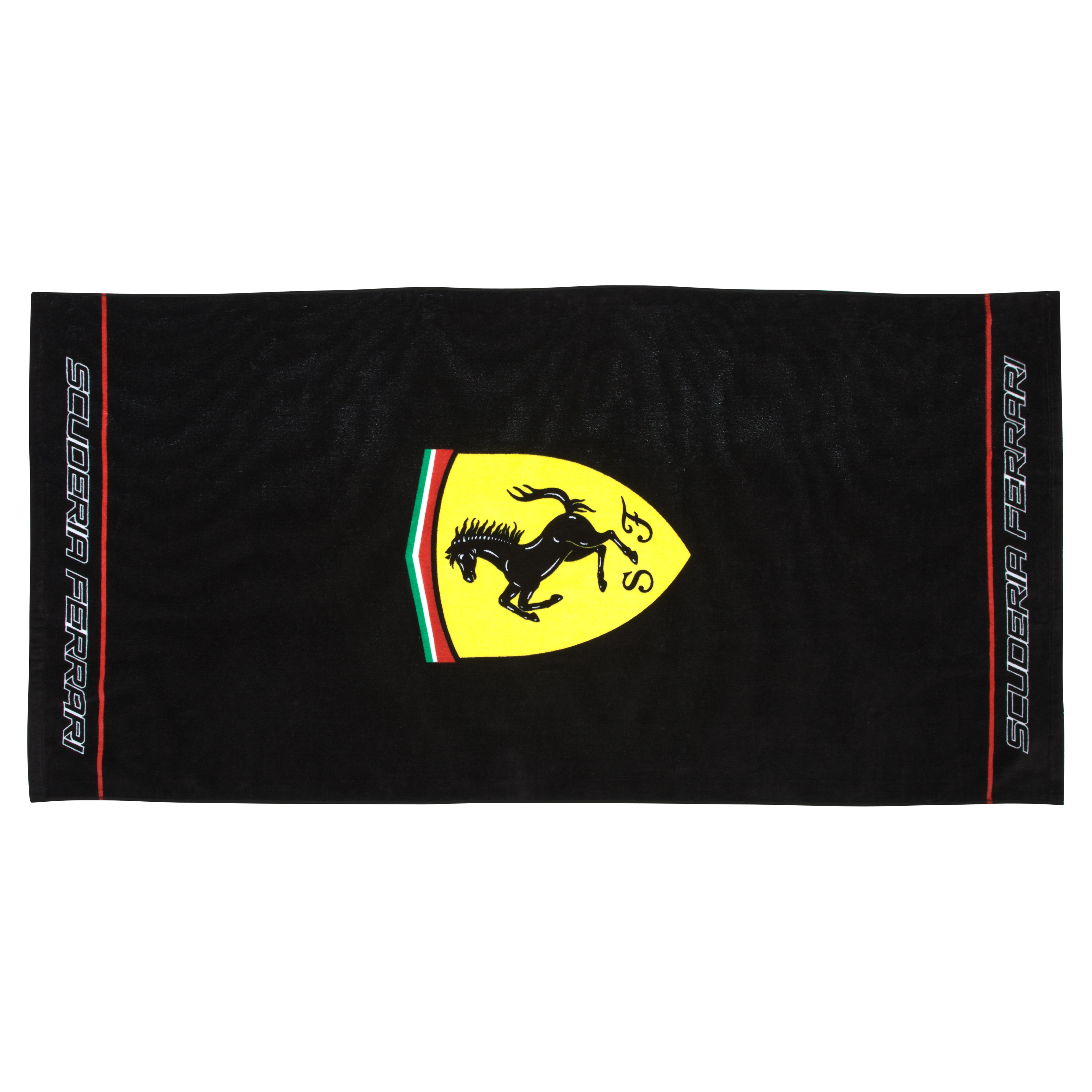 Scuderia Ferrari Classic Logo Beach Towel