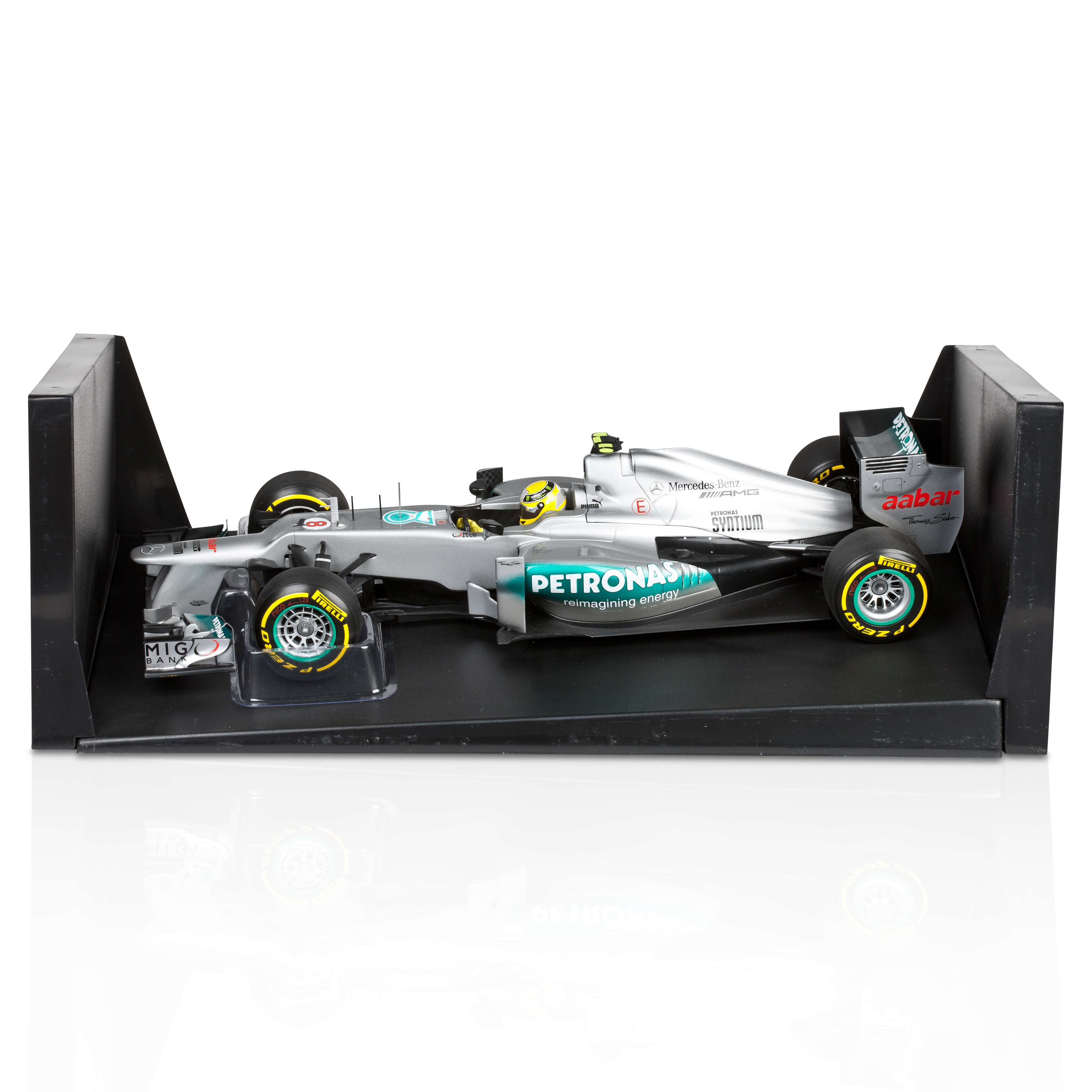 Mercedes AMG Petronas F1 Team W03 2012 Nico Rosberg 1:18 Scale