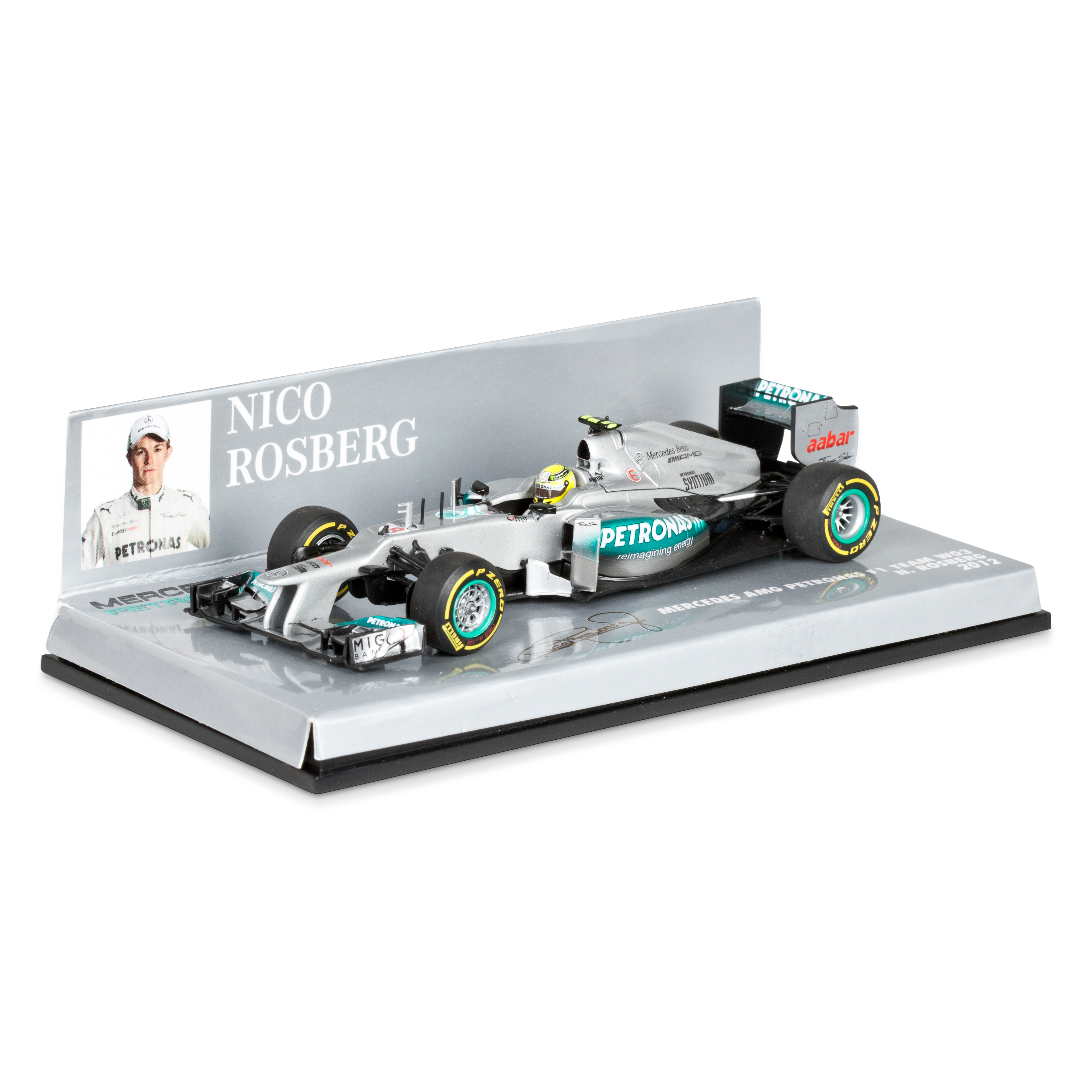 Mercedes AMG Petronas F1 Team W03 2012 Nico Rosberg 1:43 Scale